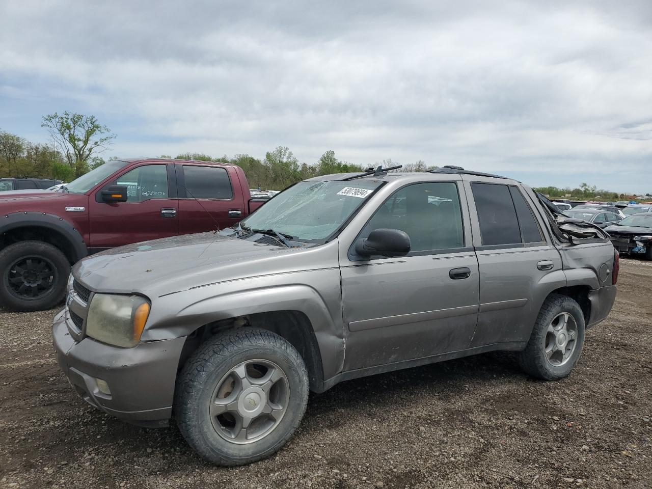 CHEVROLET TRAILBLAZER 2008 1gndt13sx82143430