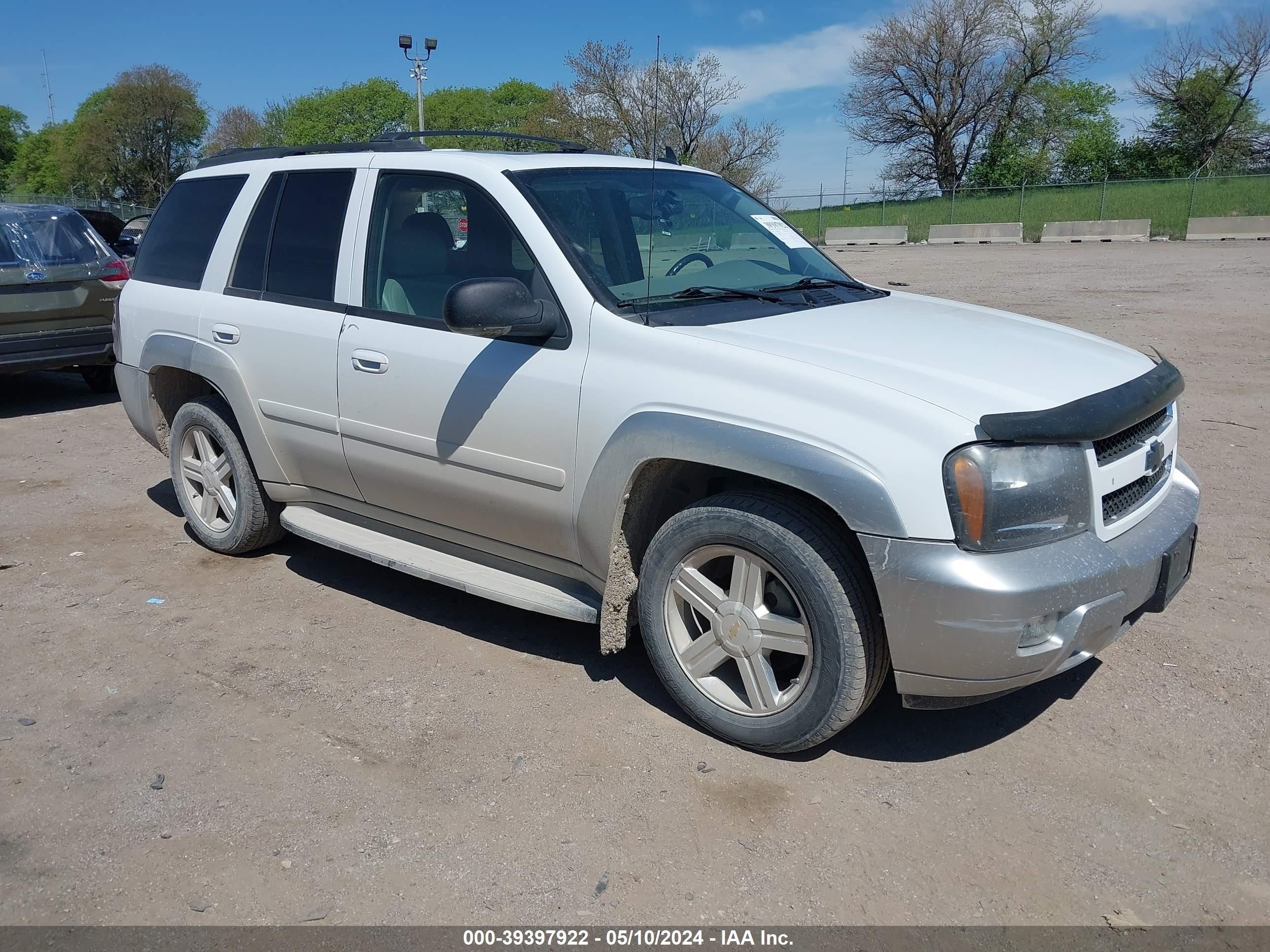 CHEVROLET TRAILBLAZER 2008 1gndt13sx82248405