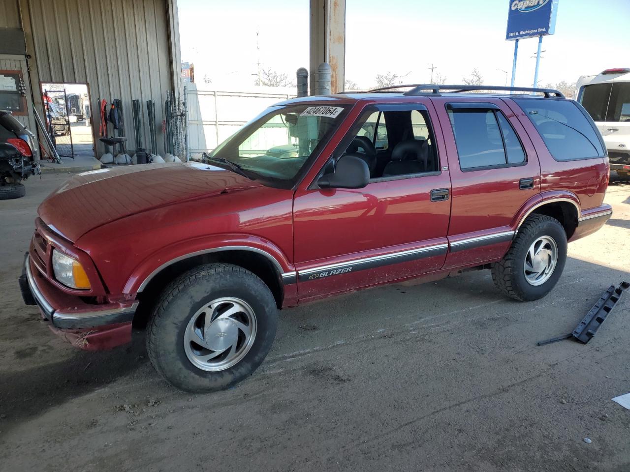 CHEVROLET BLAZER 1997 1gndt13w0v2221034