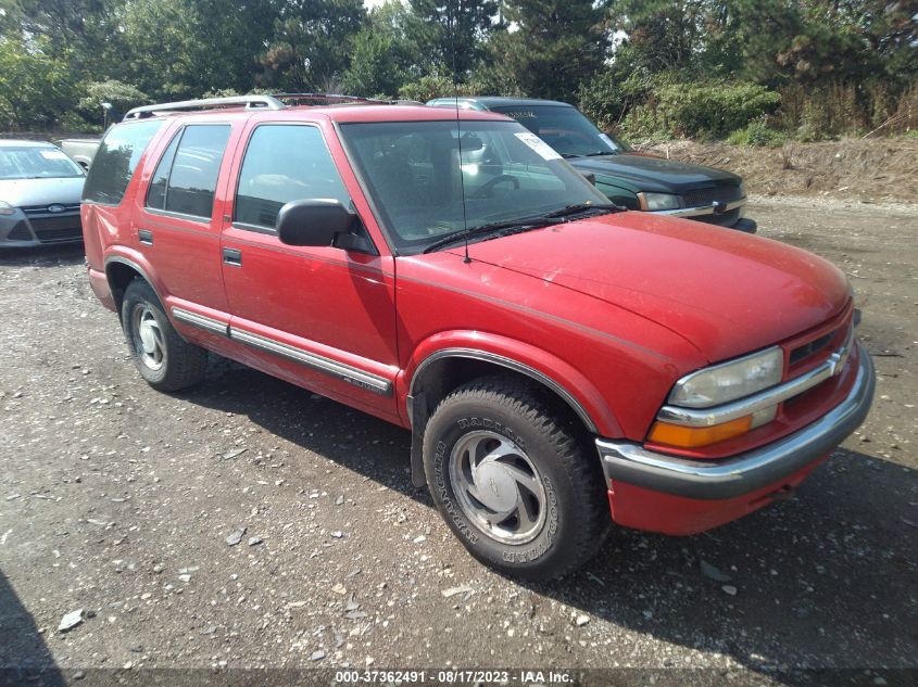 CHEVROLET BLAZER 2000 1gndt13w0y2285255