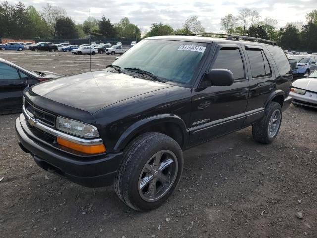 CHEVROLET BLAZER 2002 1gndt13w12k188234