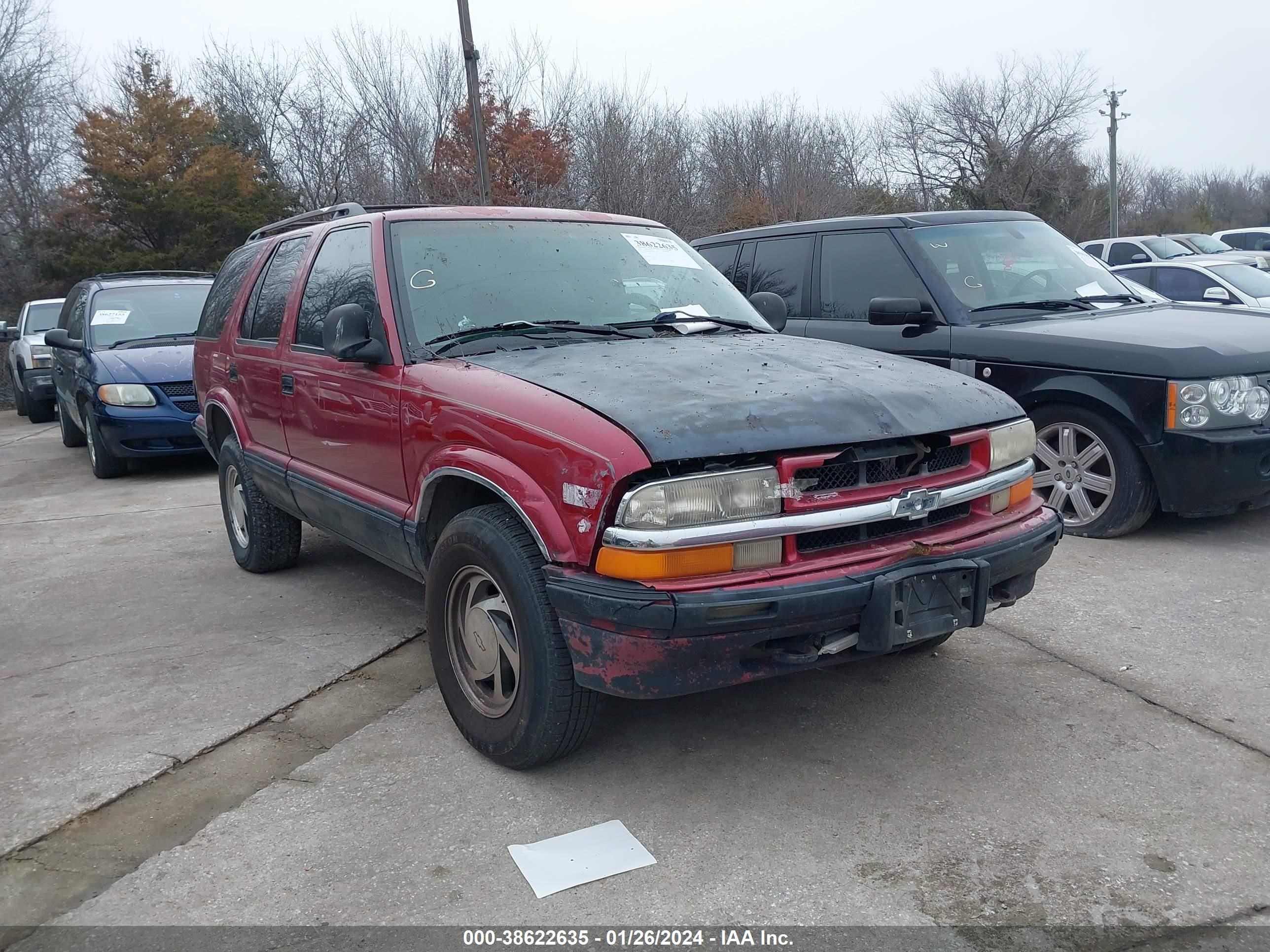 CHEVROLET BLAZER 1996 1gndt13w2tk213661