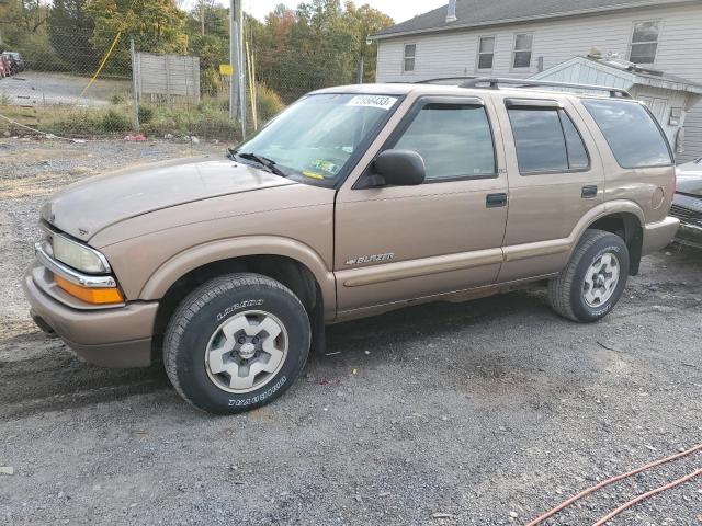 CHEVROLET BLAZER 2002 1gndt13w32k158457