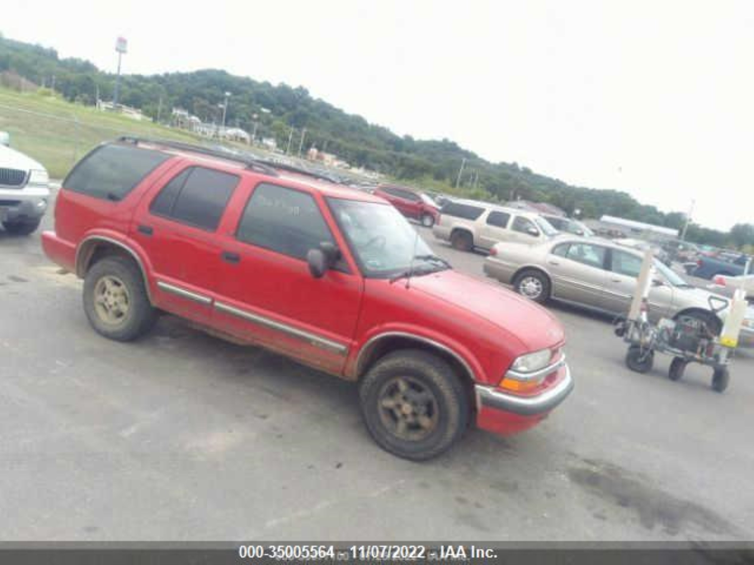 CHEVROLET BLAZER 2001 1gndt13w412206496