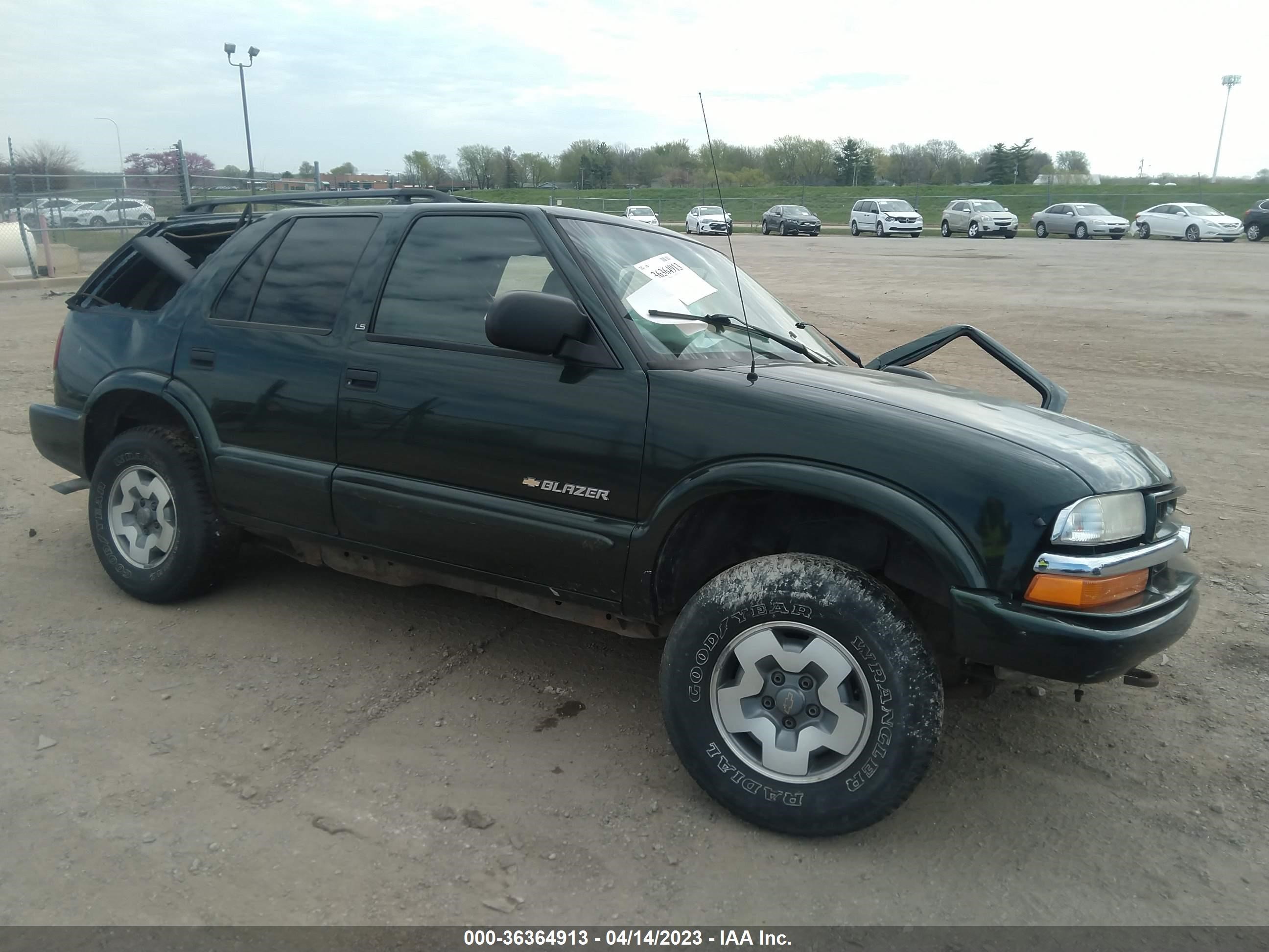 CHEVROLET BLAZER 2002 1gndt13w42k171119