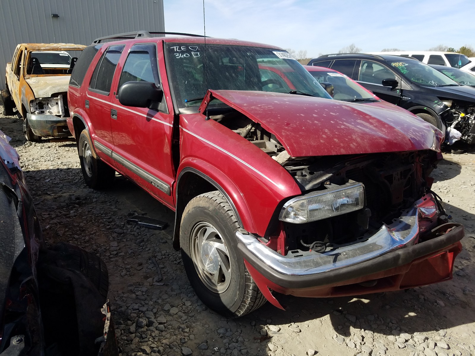 CHEVROLET BLAZER 2001 1gndt13w51k250524