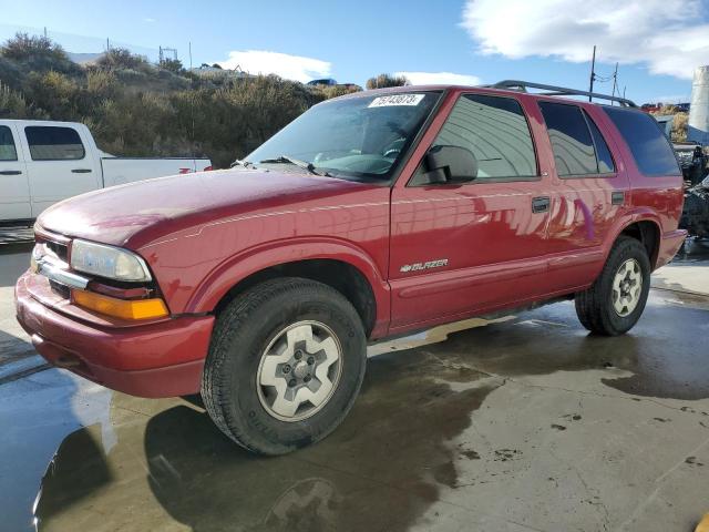 CHEVROLET BLAZER 2002 1gndt13w52k169489