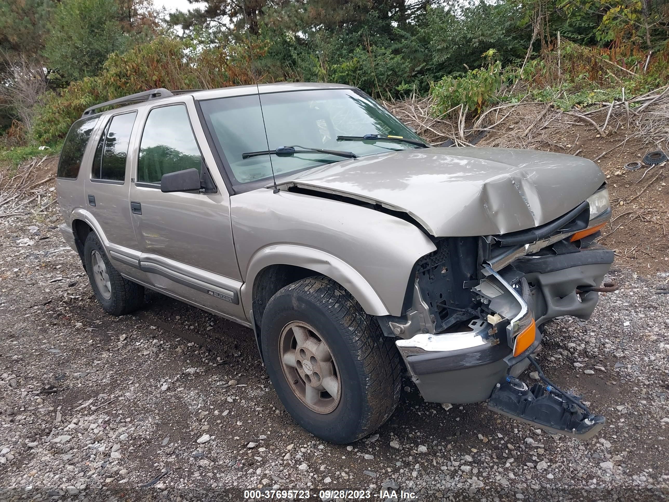 CHEVROLET BLAZER 2001 1gndt13w81k194837