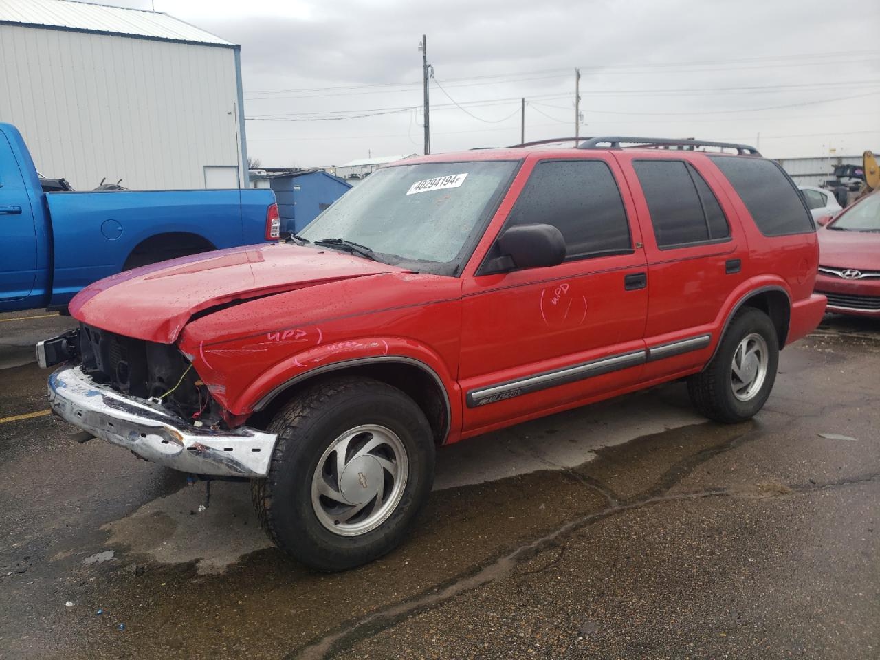 CHEVROLET BLAZER 2001 1gndt13w81k205674