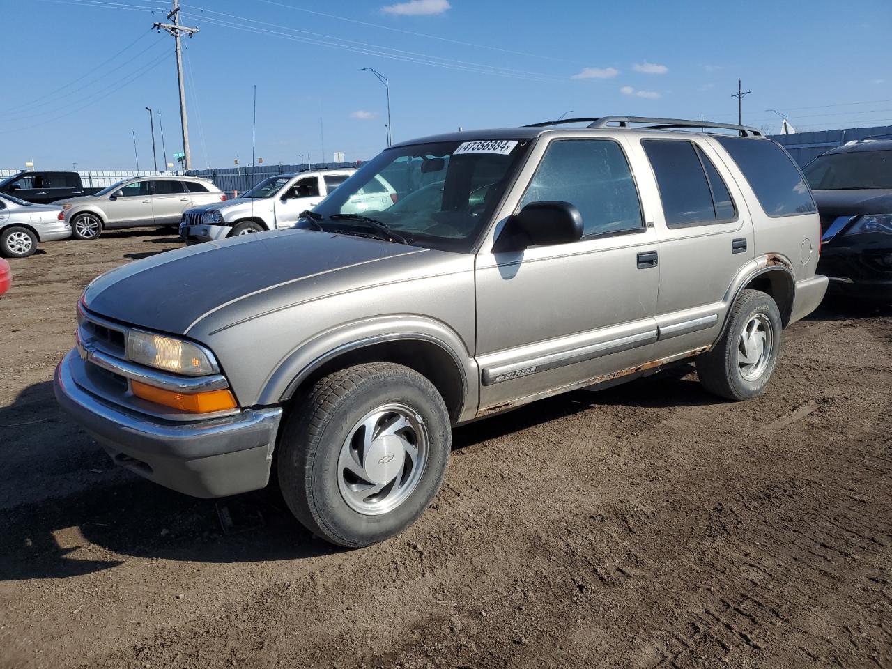 CHEVROLET BLAZER 2001 1gndt13w81k251022