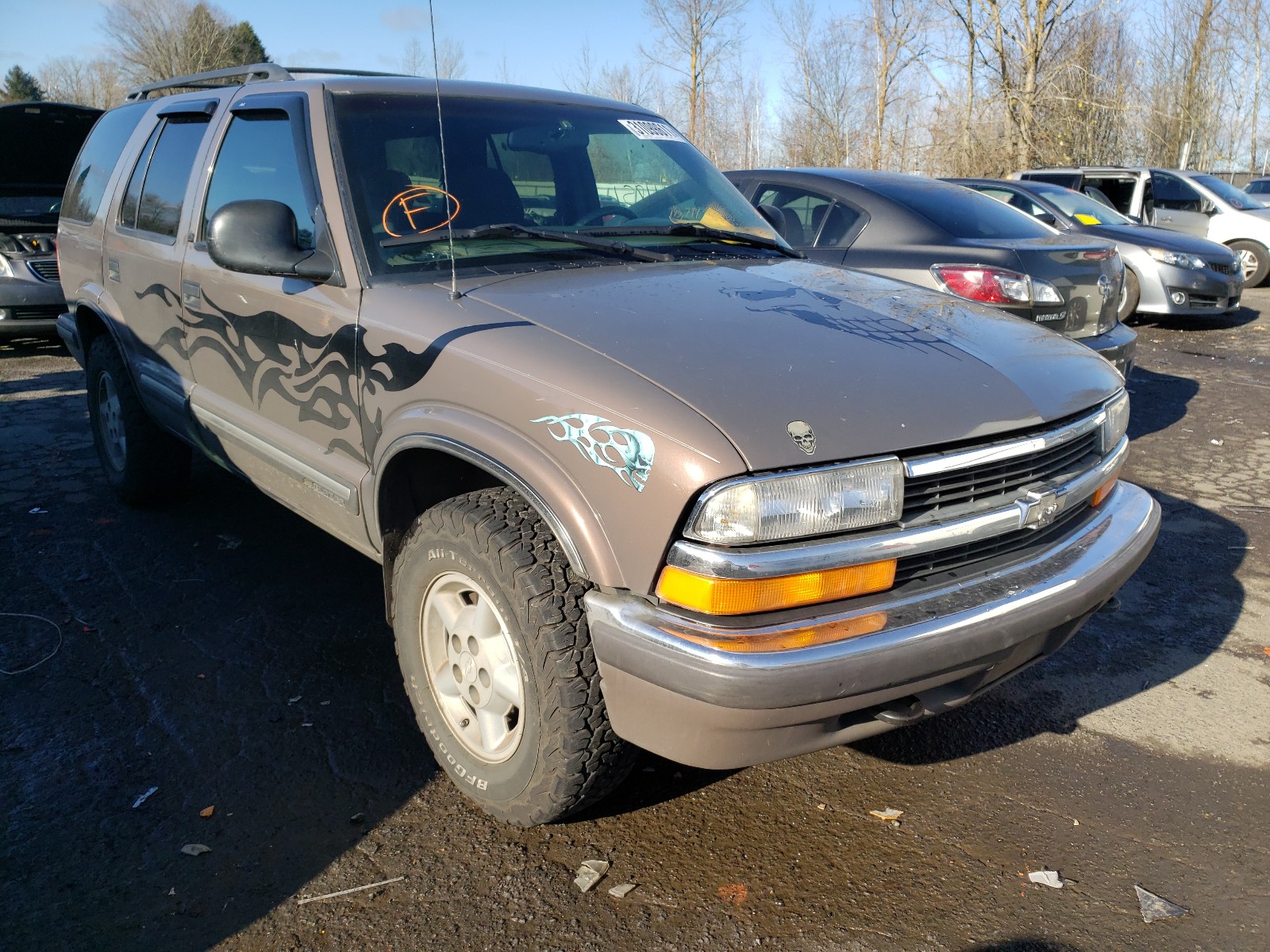 CHEVROLET BLAZER 1998 1gndt13w8wk114573