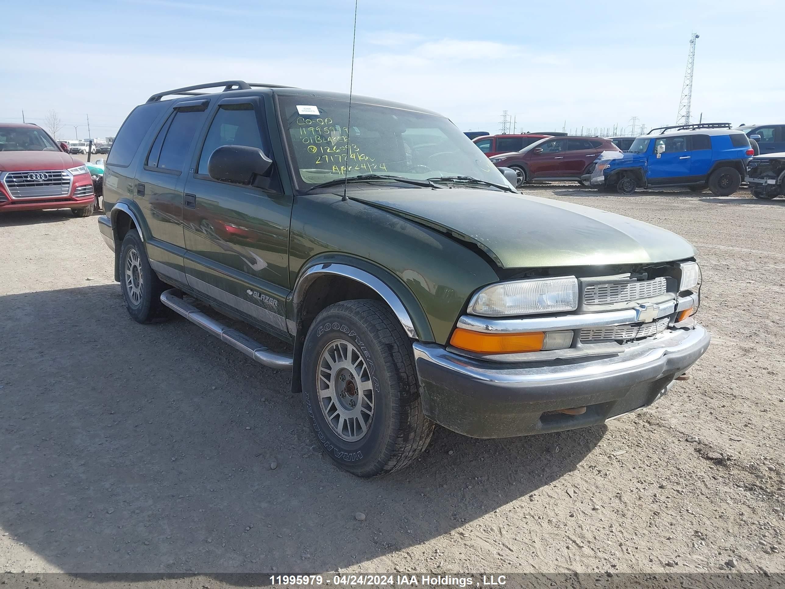 CHEVROLET BLAZER 2001 1gndt13w912126093