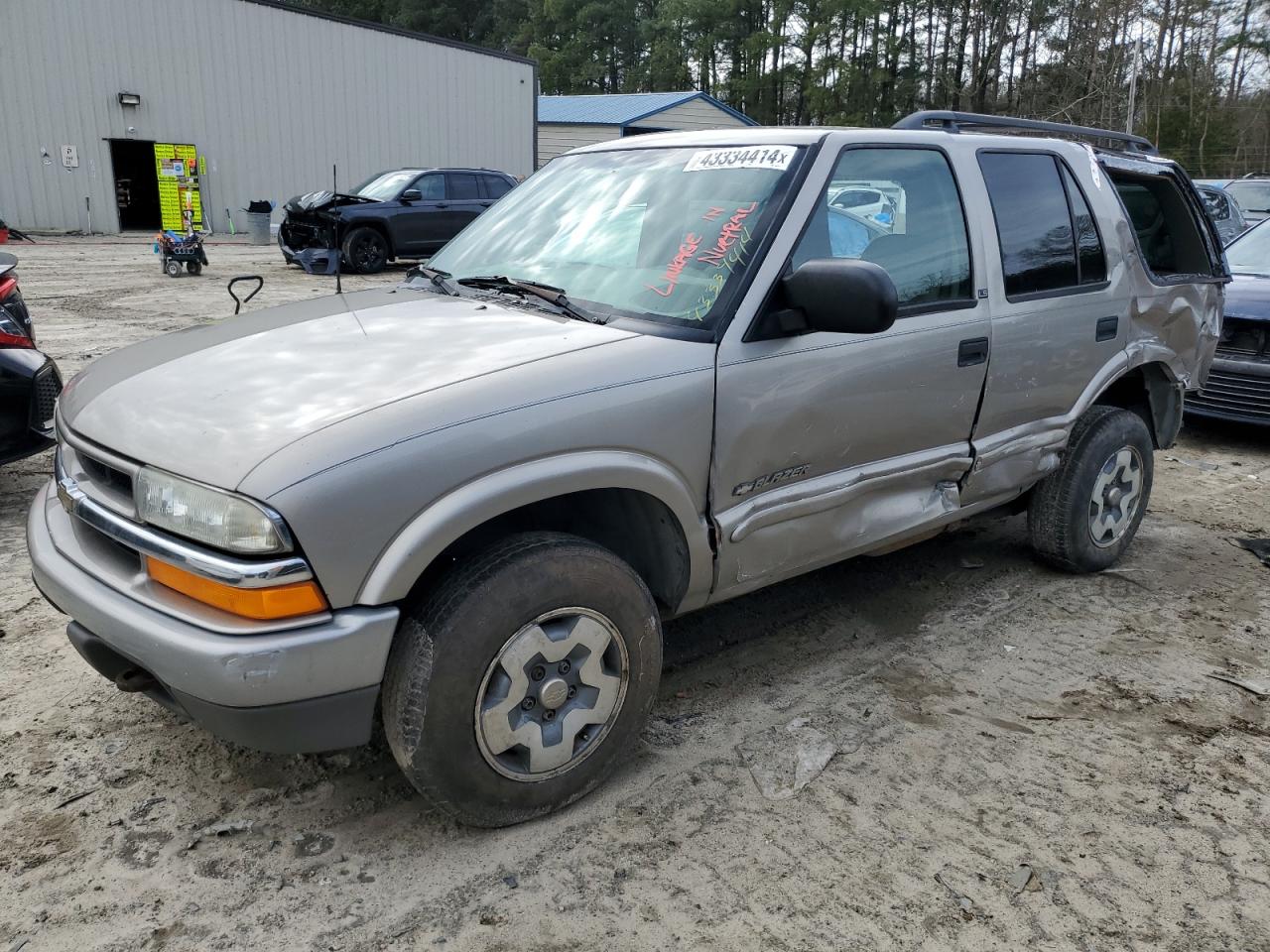 CHEVROLET BLAZER 2002 1gndt13w92k106816