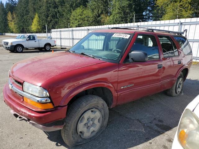 CHEVROLET BLAZER 2002 1gndt13w92k203417