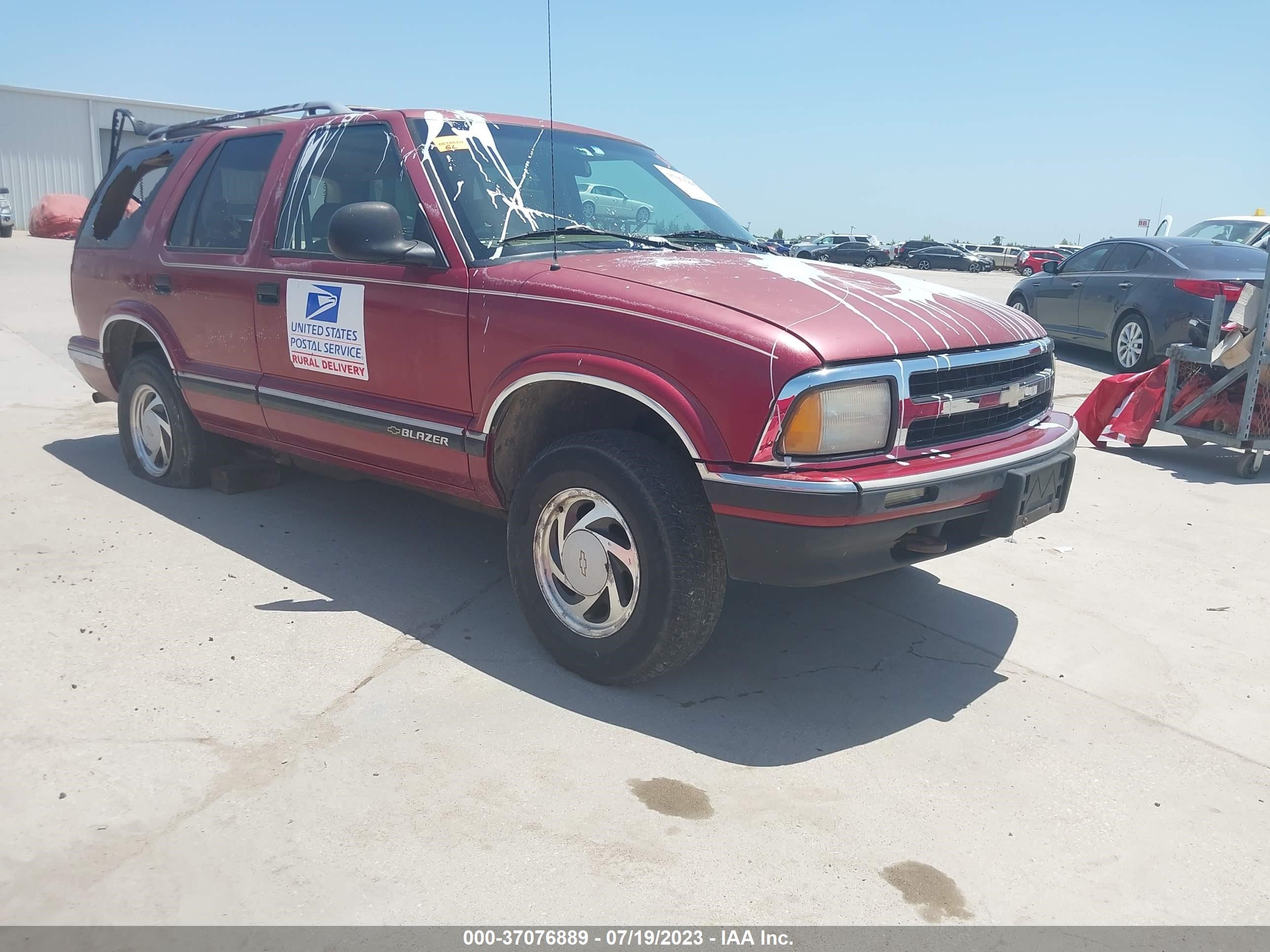 CHEVROLET BLAZER 1995 1gndt13w9sk202462