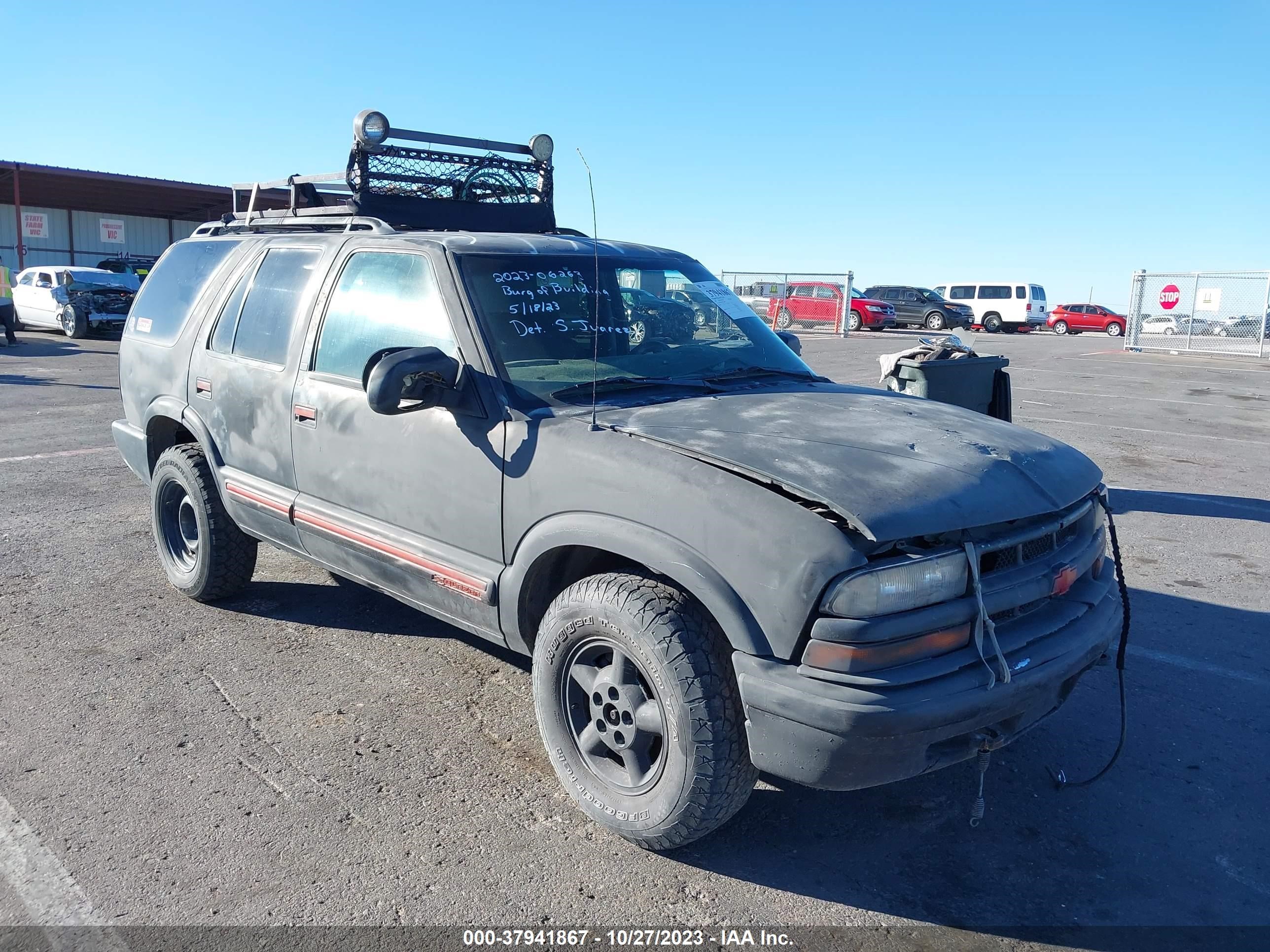 CHEVROLET BLAZER 2000 1gndt13w9y2236488