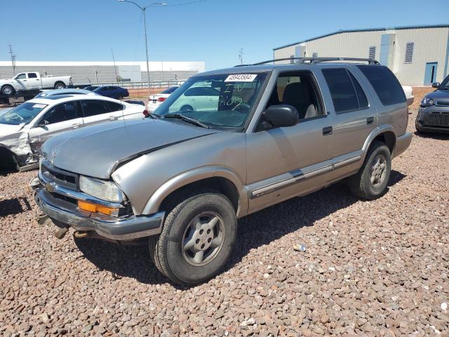 CHEVROLET BLAZER 2001 1gndt13wx12150659