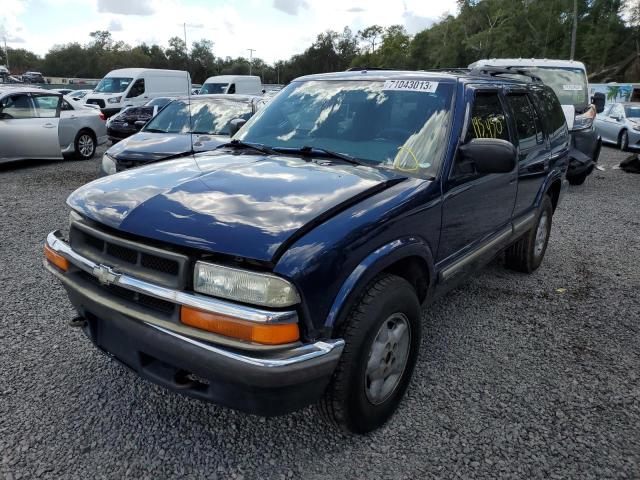 CHEVROLET BLAZER 2001 1gndt13wx1k244766