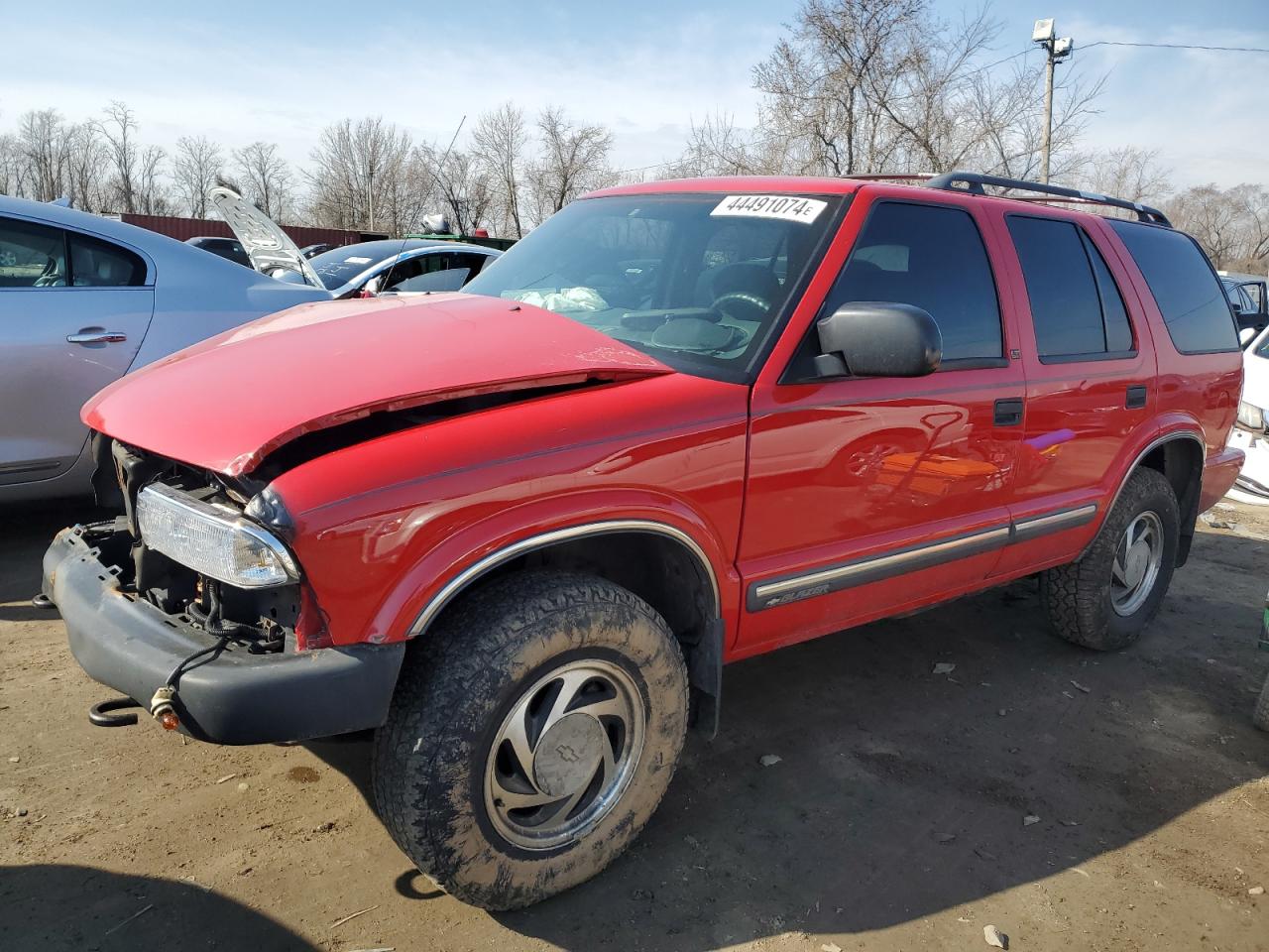 CHEVROLET BLAZER 2001 1gndt13wx1k266234