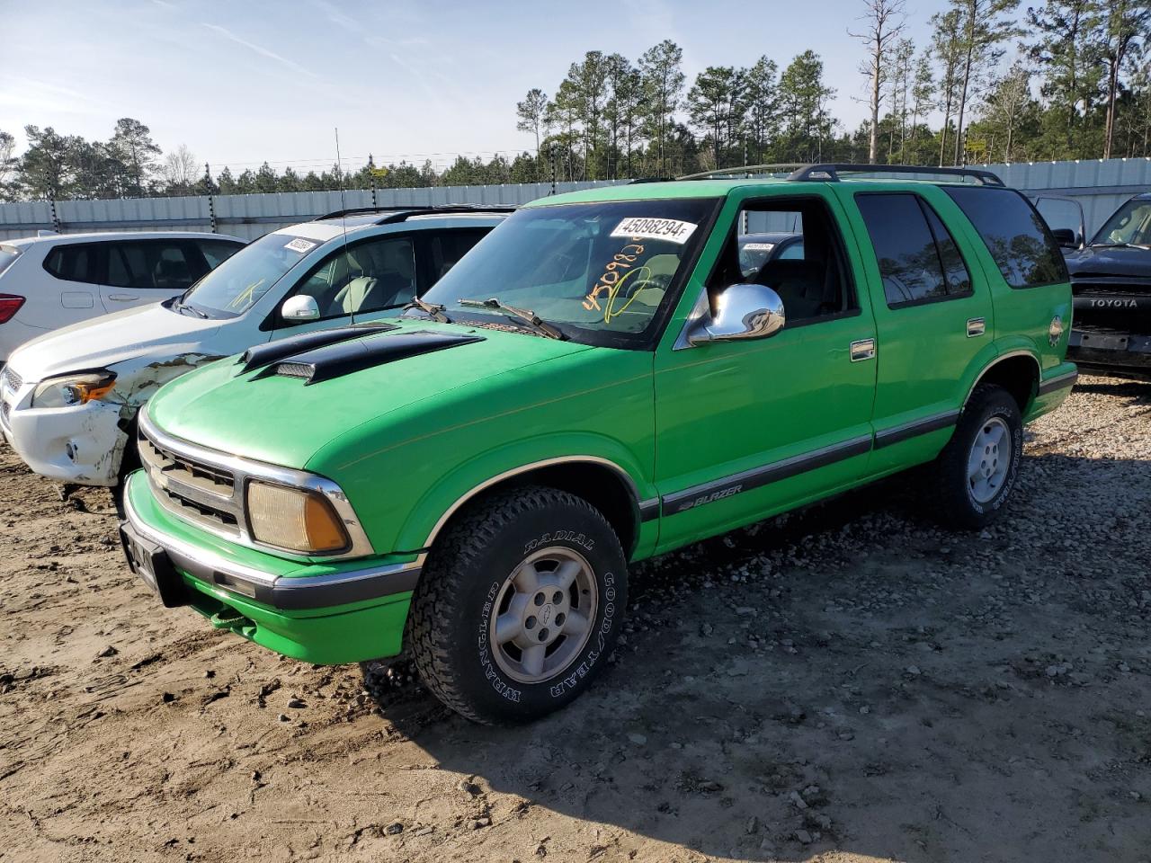 CHEVROLET BLAZER 1997 1gndt13wxv2229318