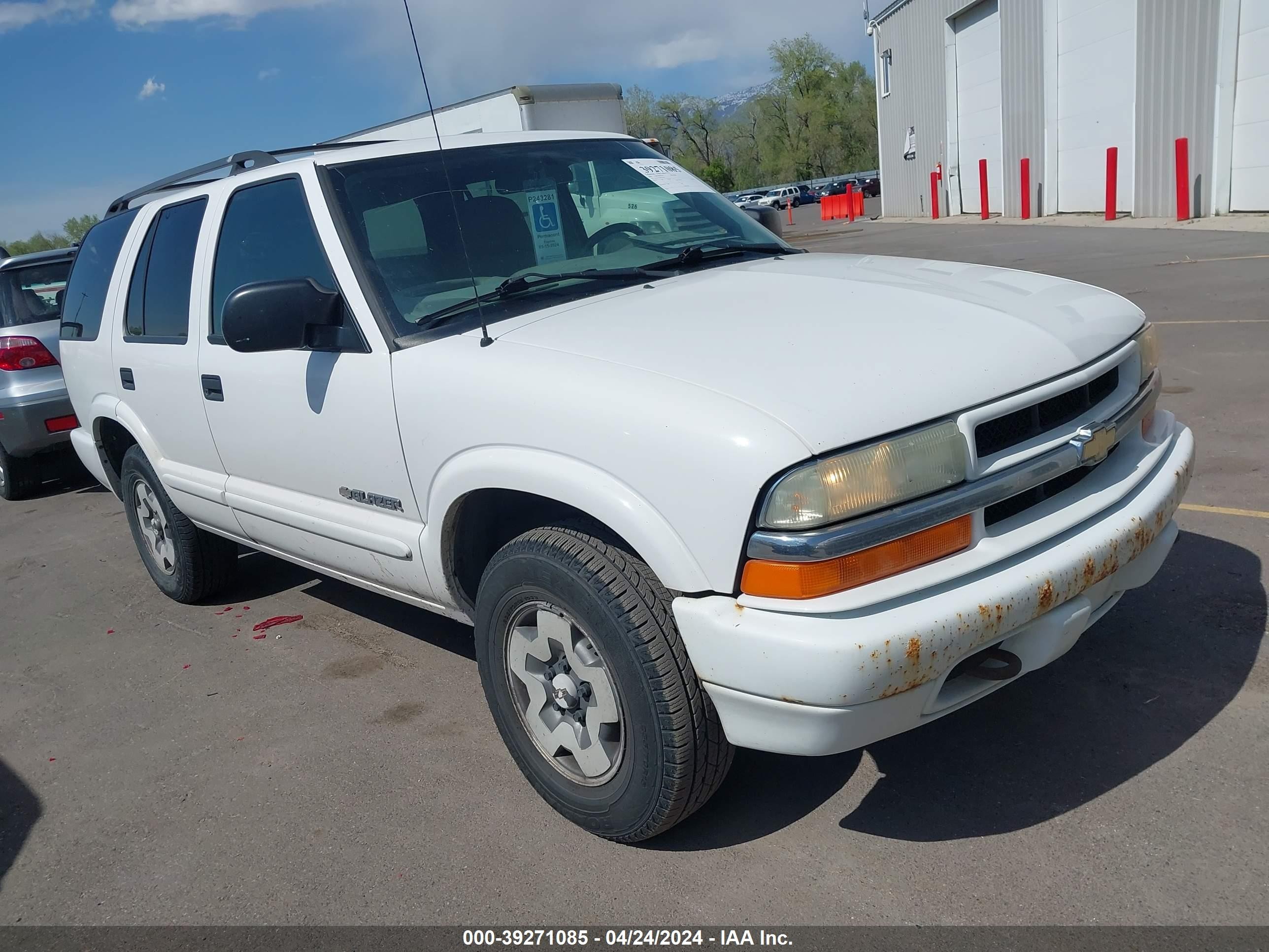 CHEVROLET BLAZER 2004 1gndt13x04k140462