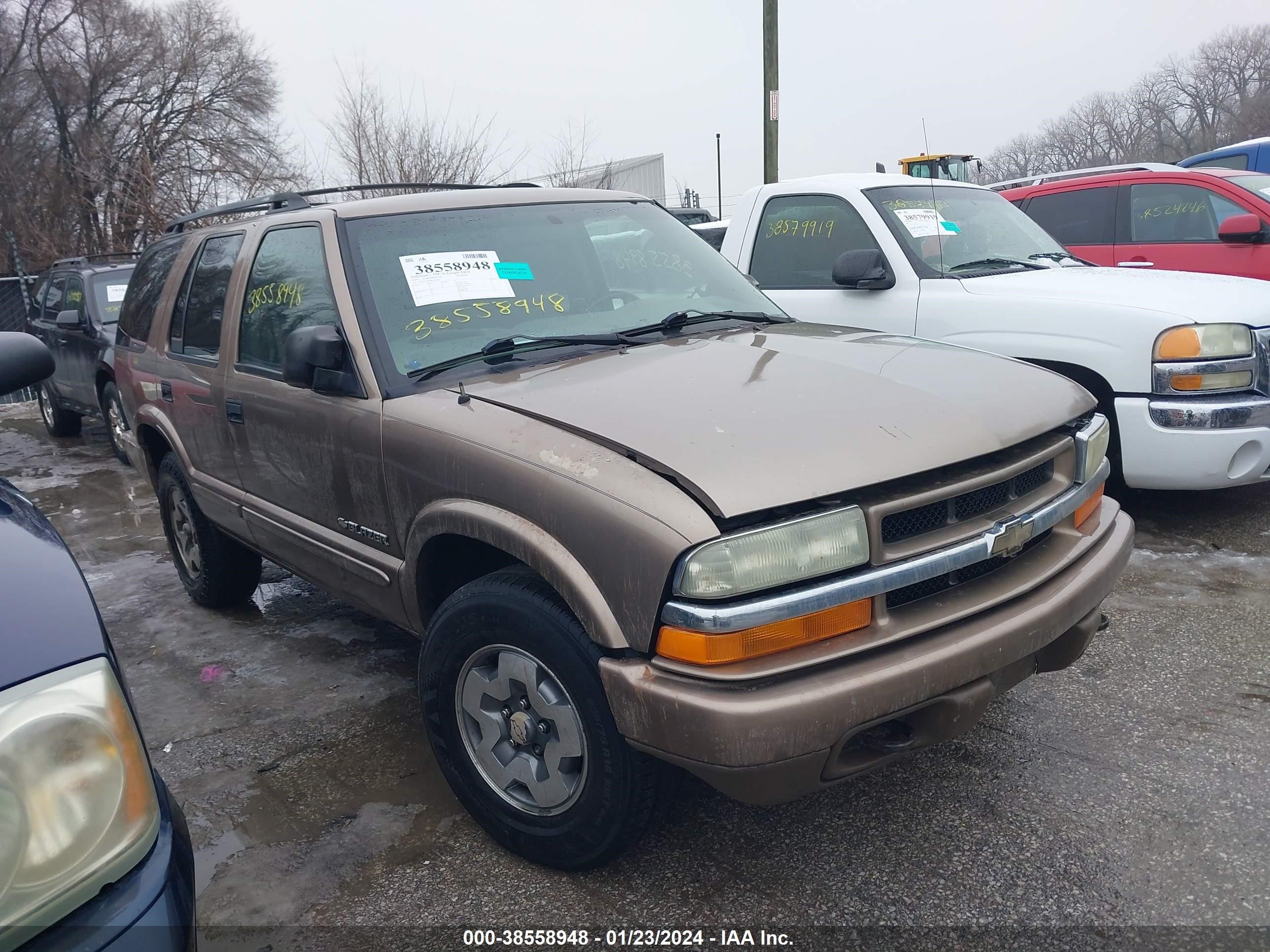 CHEVROLET BLAZER 2004 1gndt13x04k156922