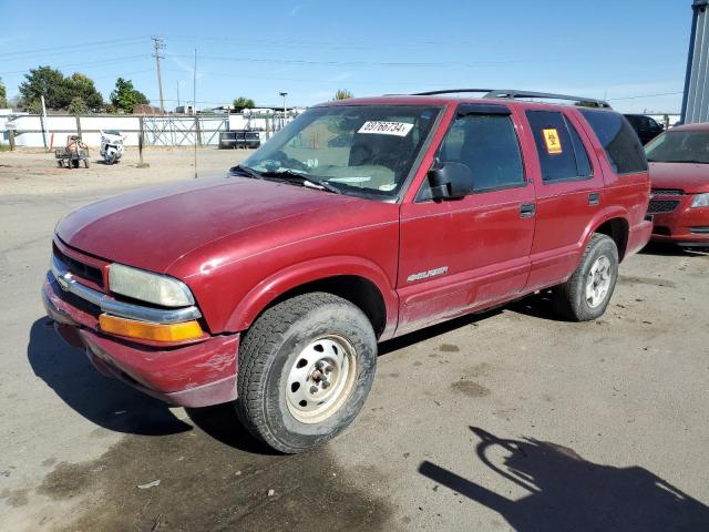 CHEVROLET BLAZER 2003 1gndt13x13k162520