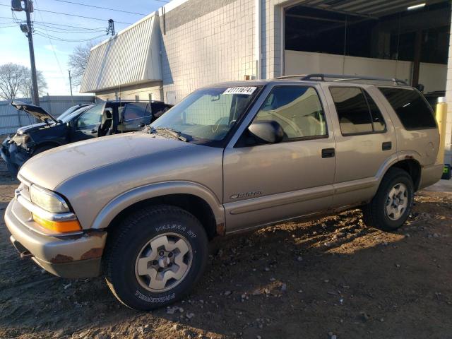 CHEVROLET BLAZER 2003 1gndt13x33k136162