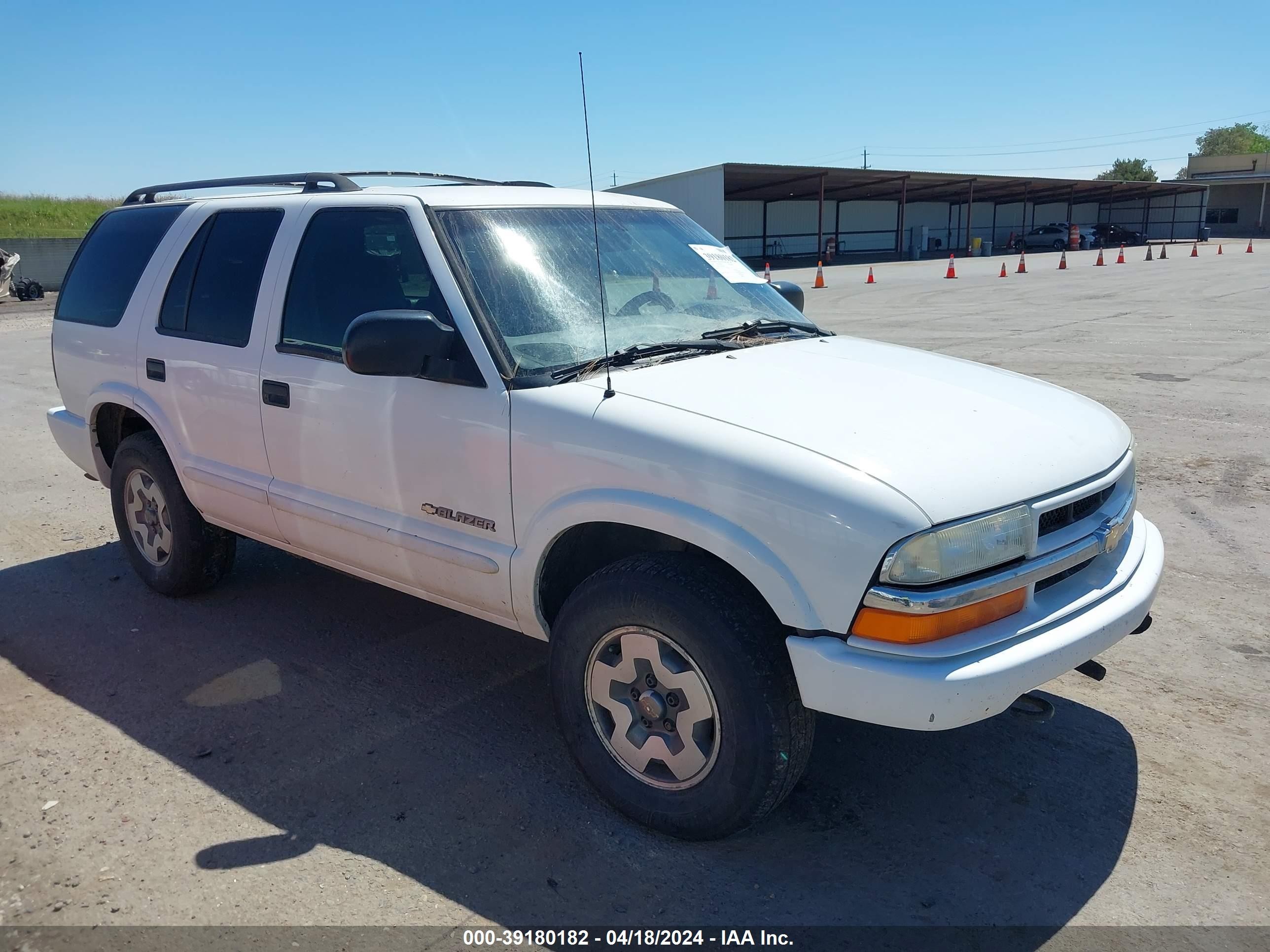 CHEVROLET BLAZER 2004 1gndt13x34k165694