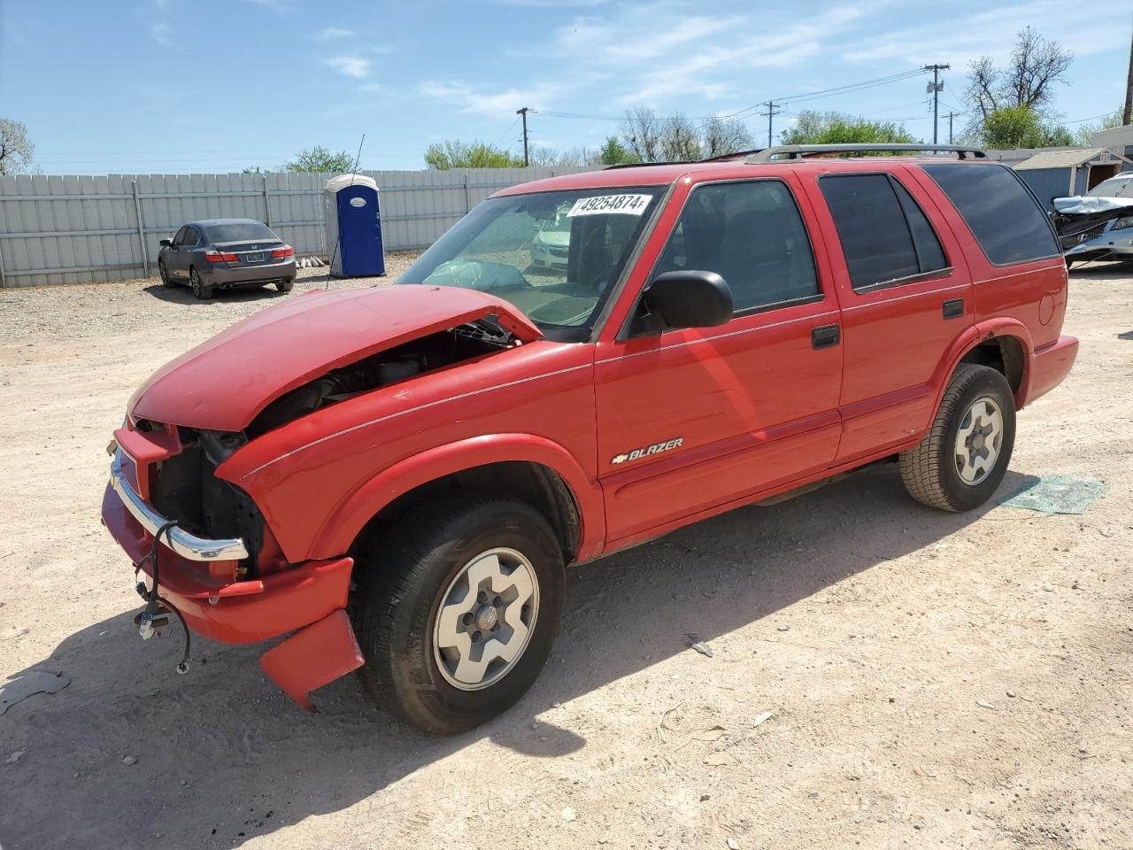 CHEVROLET BLAZER 2004 1gndt13x54k162781