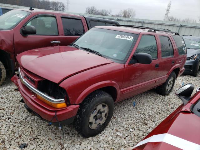 CHEVROLET BLAZER 2003 1gndt13x63k181340