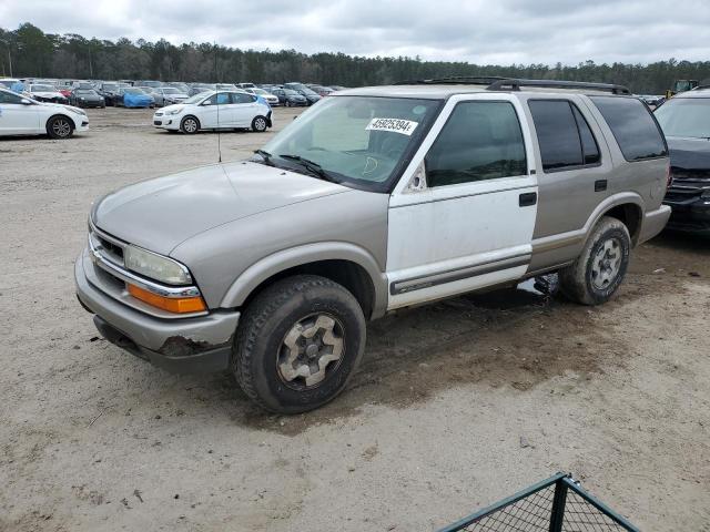 CHEVROLET BLAZER 2004 1gndt13x74k135498