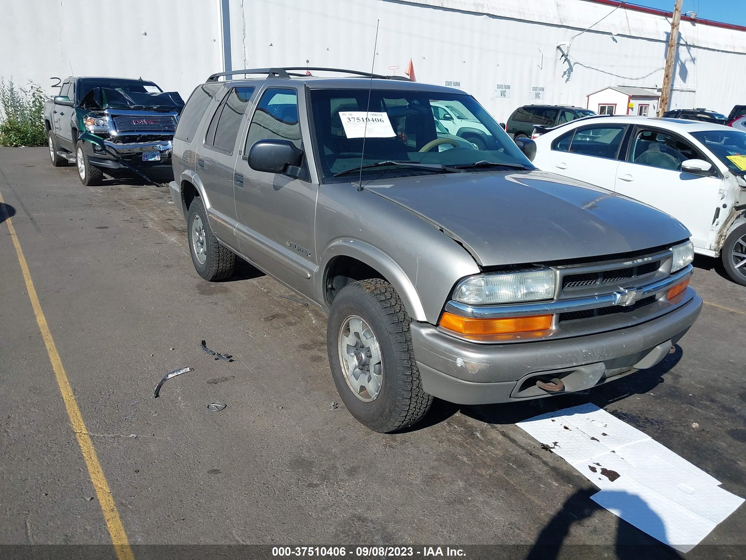 CHEVROLET BLAZER 2003 1gndt13x83k103044