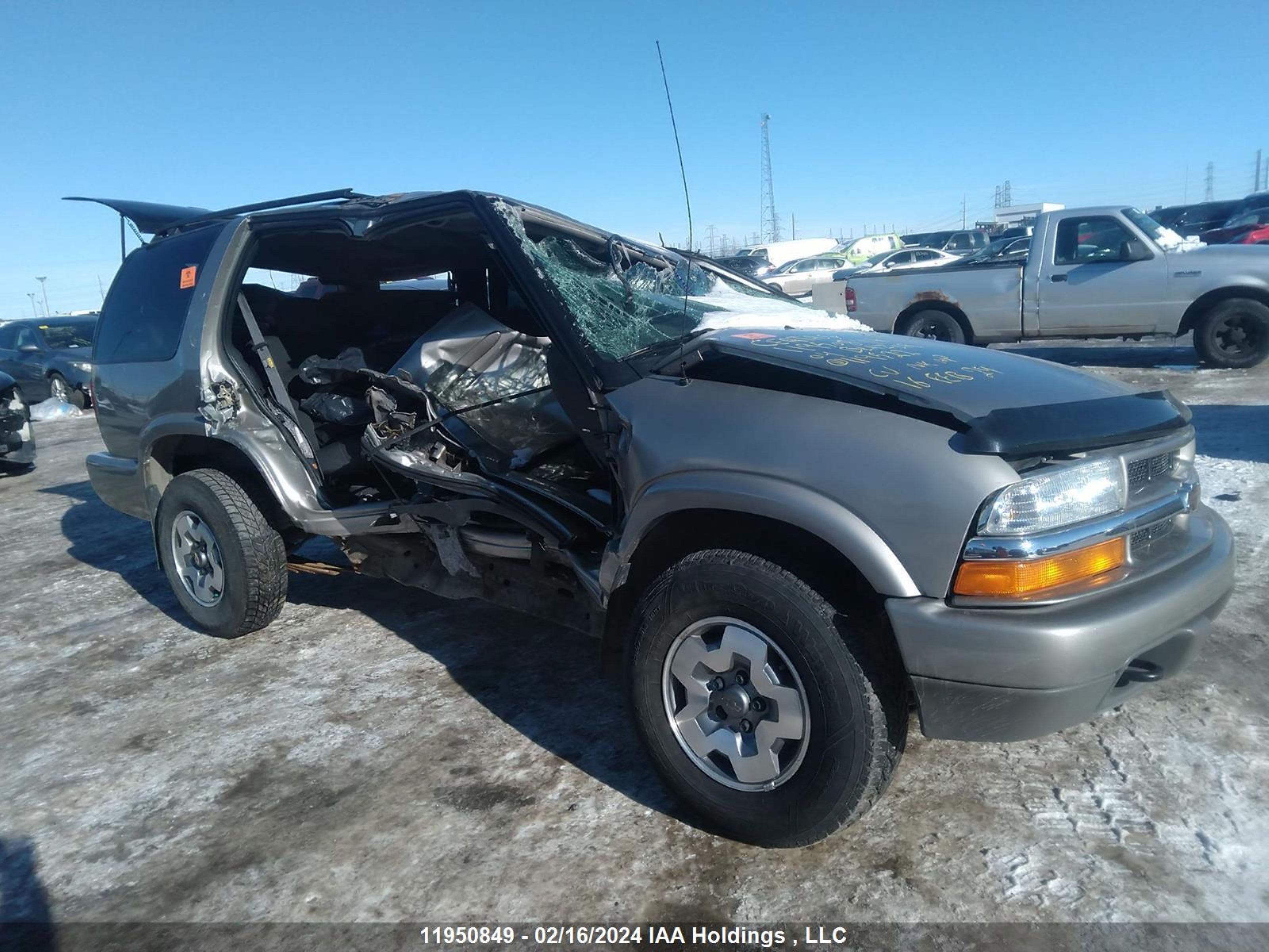 CHEVROLET BLAZER 2004 1gndt13x84k119522