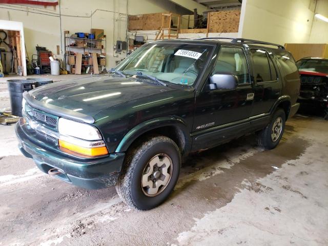 CHEVROLET BLAZER 2003 1gndt13x93k149837