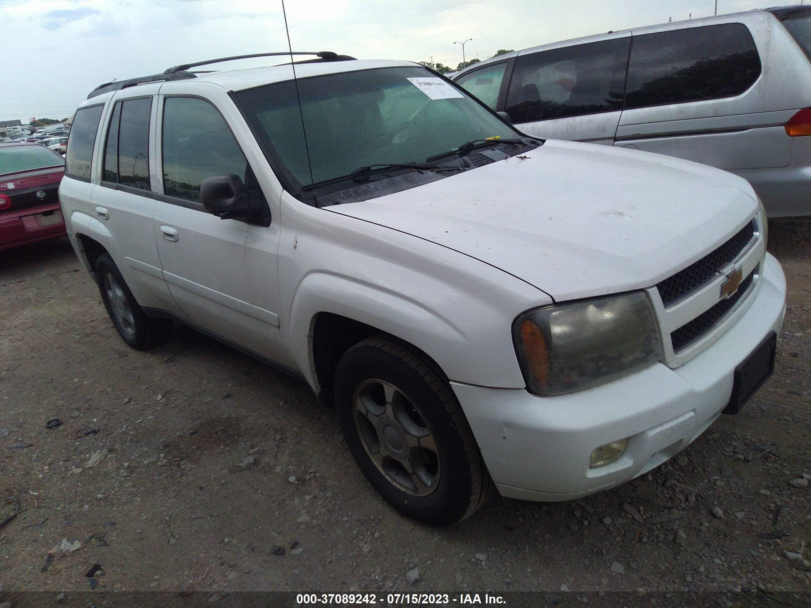 CHEVROLET TRAILBLAZER 2009 1gndt33sx92133459