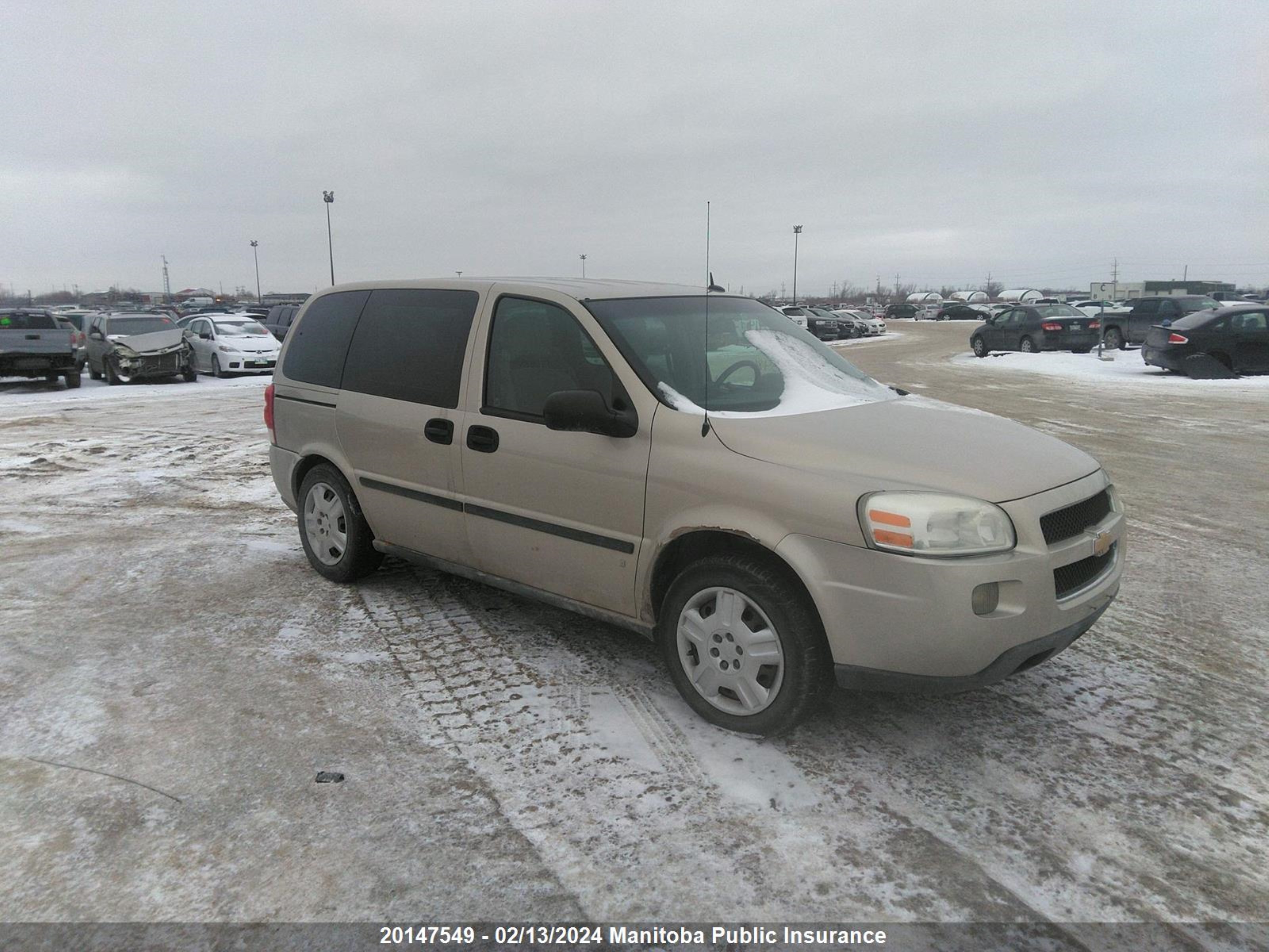 CHEVROLET UPLANDER 2007 1gndu231x7d183486