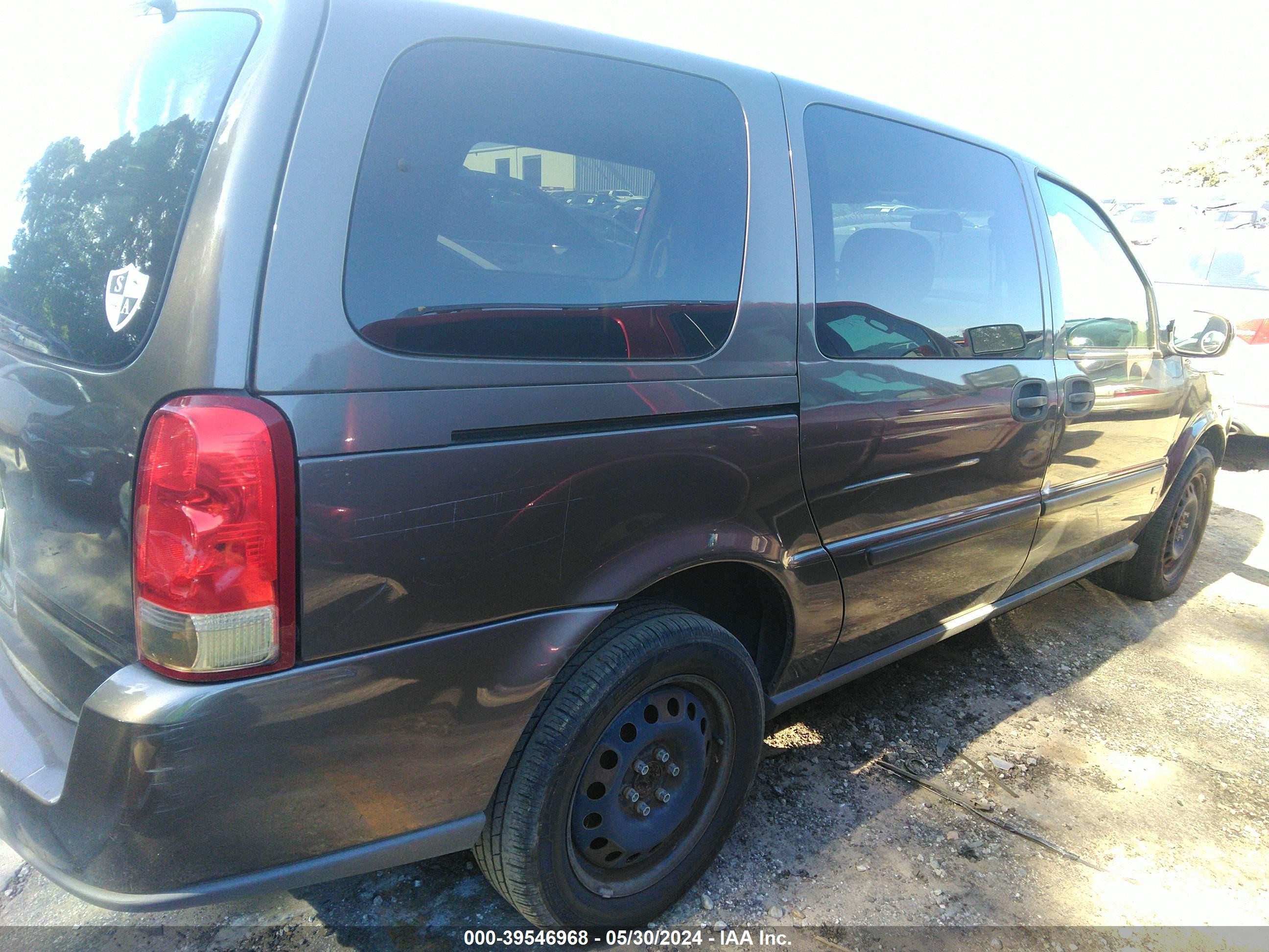 CHEVROLET UPLANDER 2008 1gndv13wx8d178650