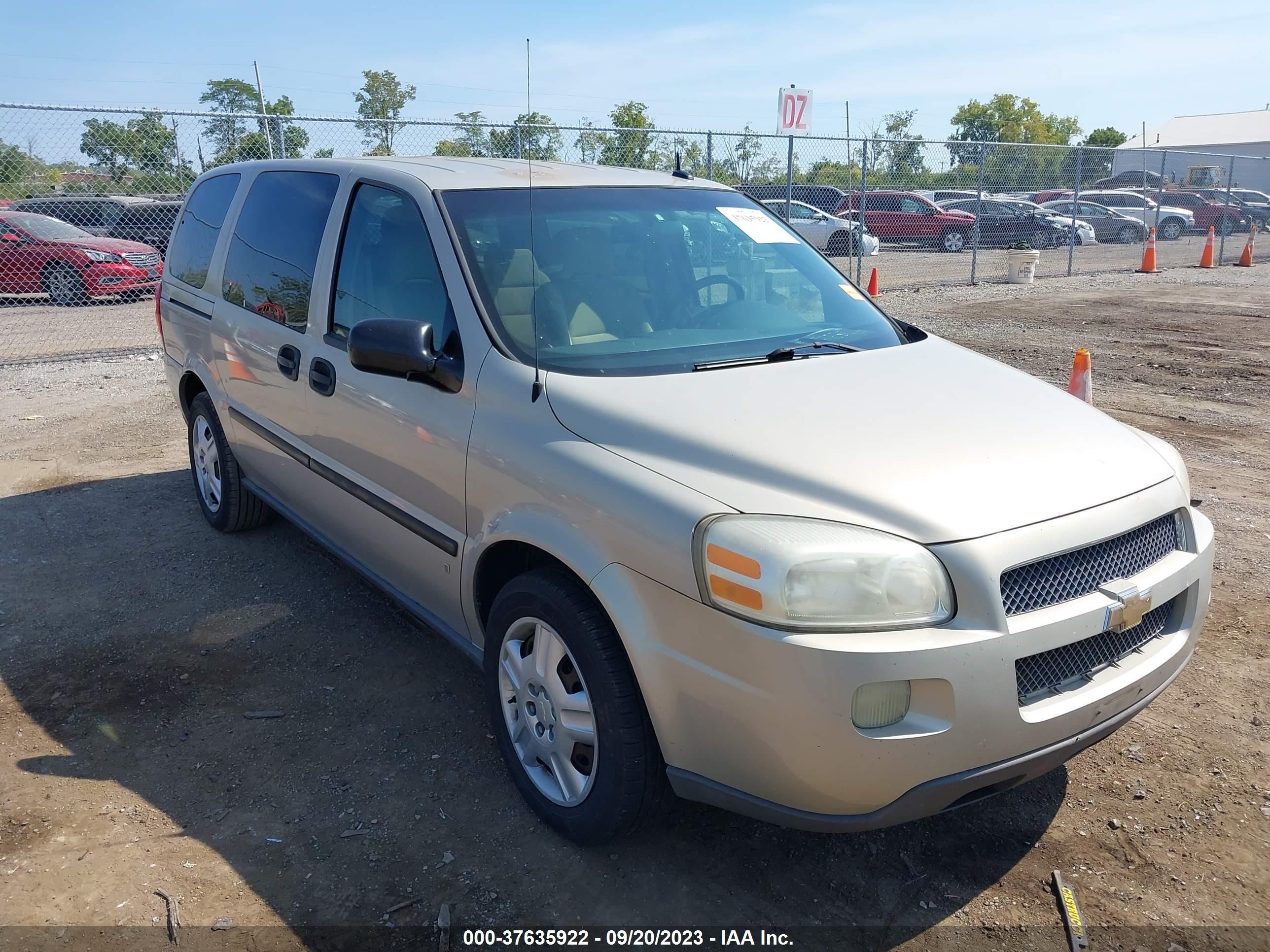 CHEVROLET UPLANDER 2007 1gndv23107d154883