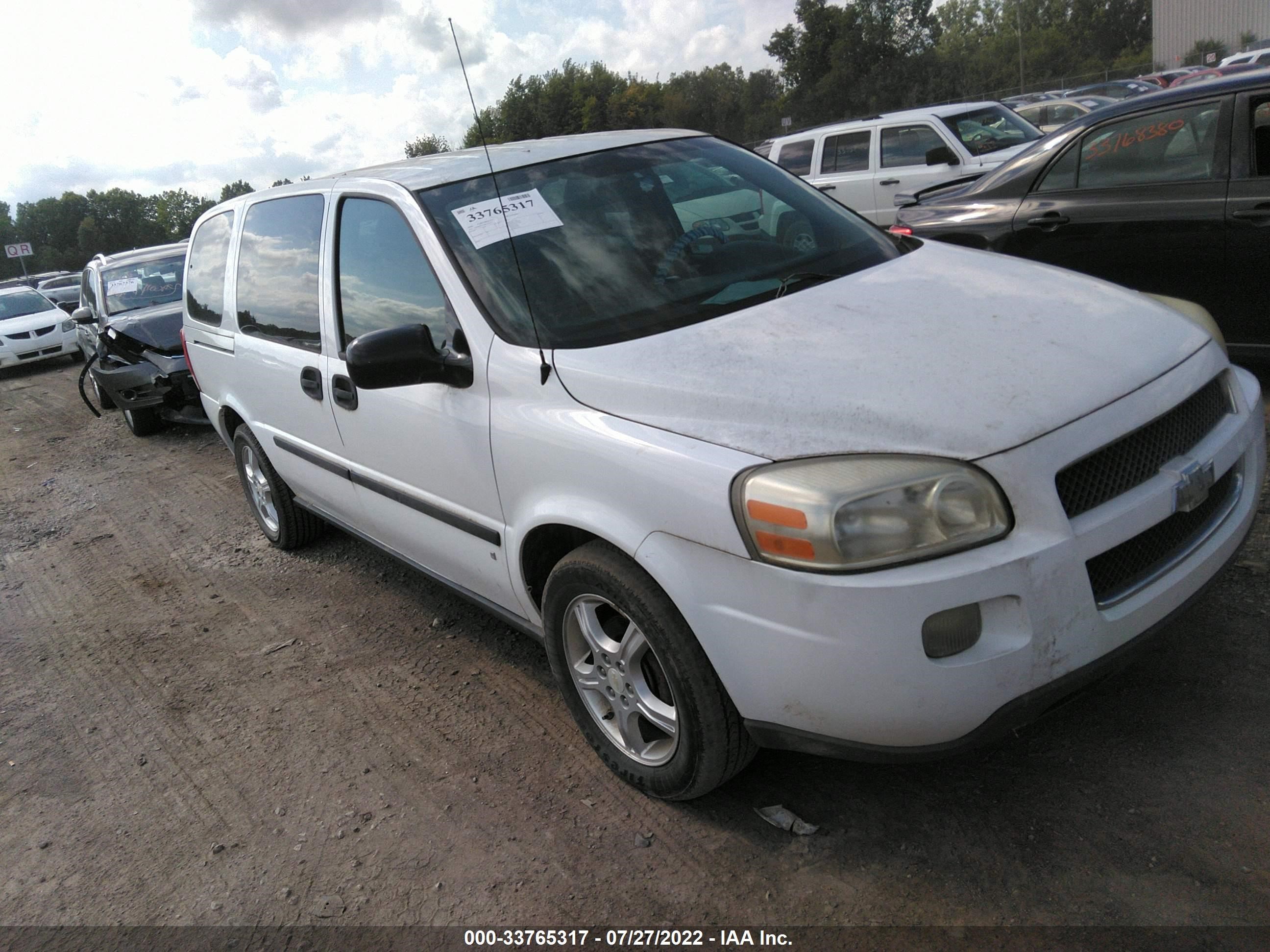 CHEVROLET UPLANDER 2008 1gndv23118d172777