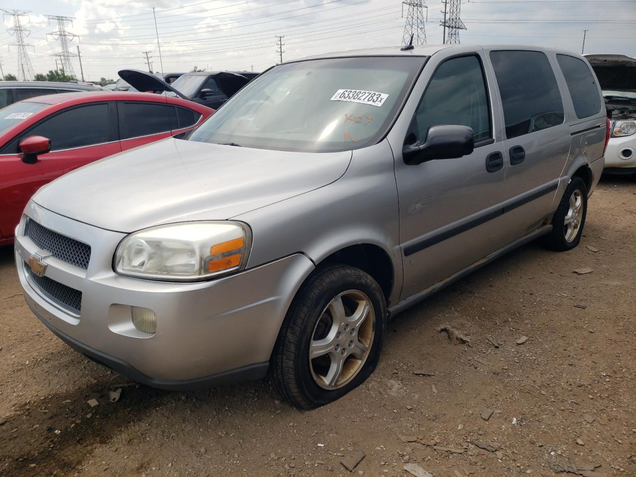 CHEVROLET UPLANDER 2007 1gndv23127d165691