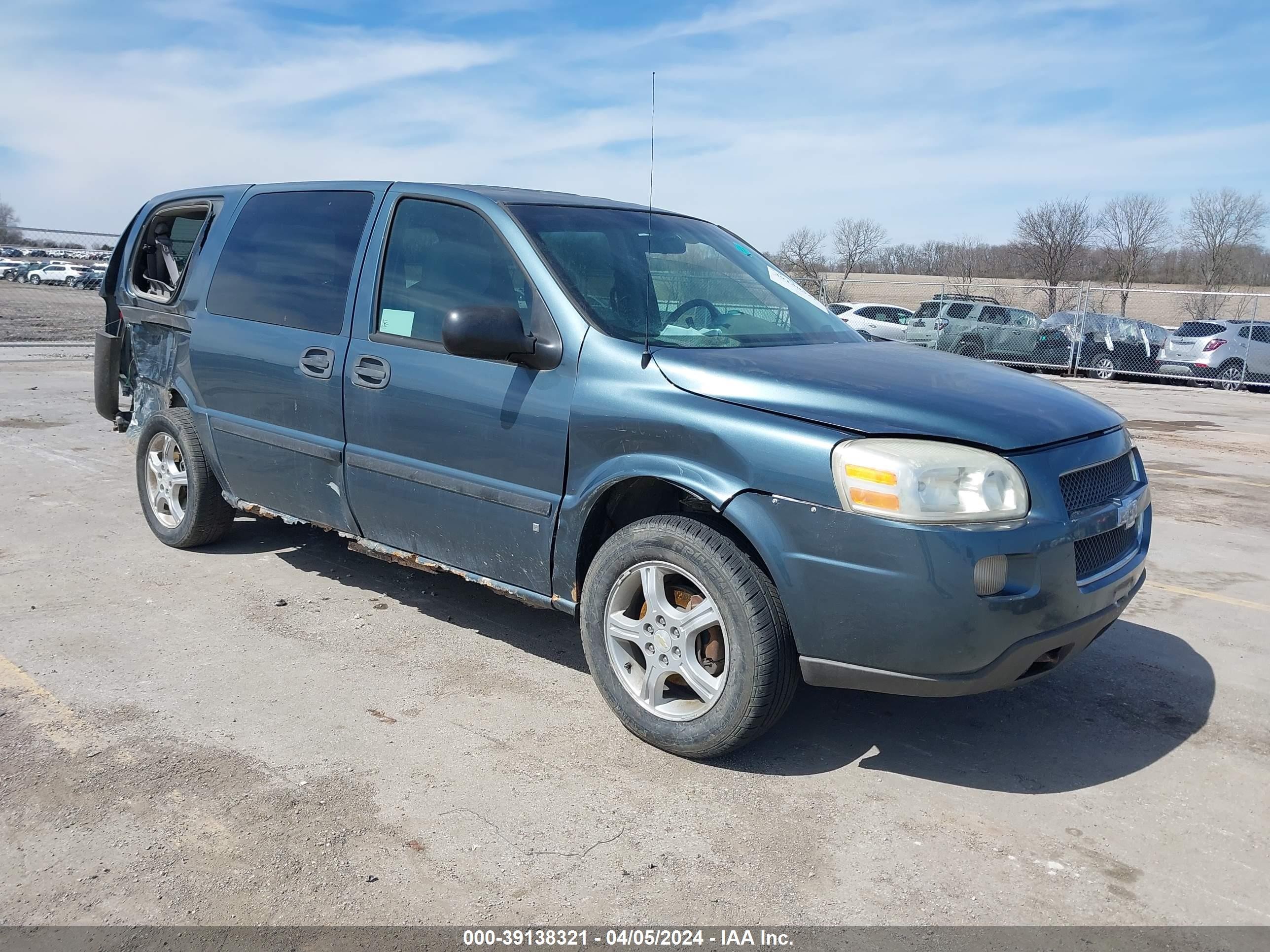 CHEVROLET UPLANDER 2007 1gndv23177d144335