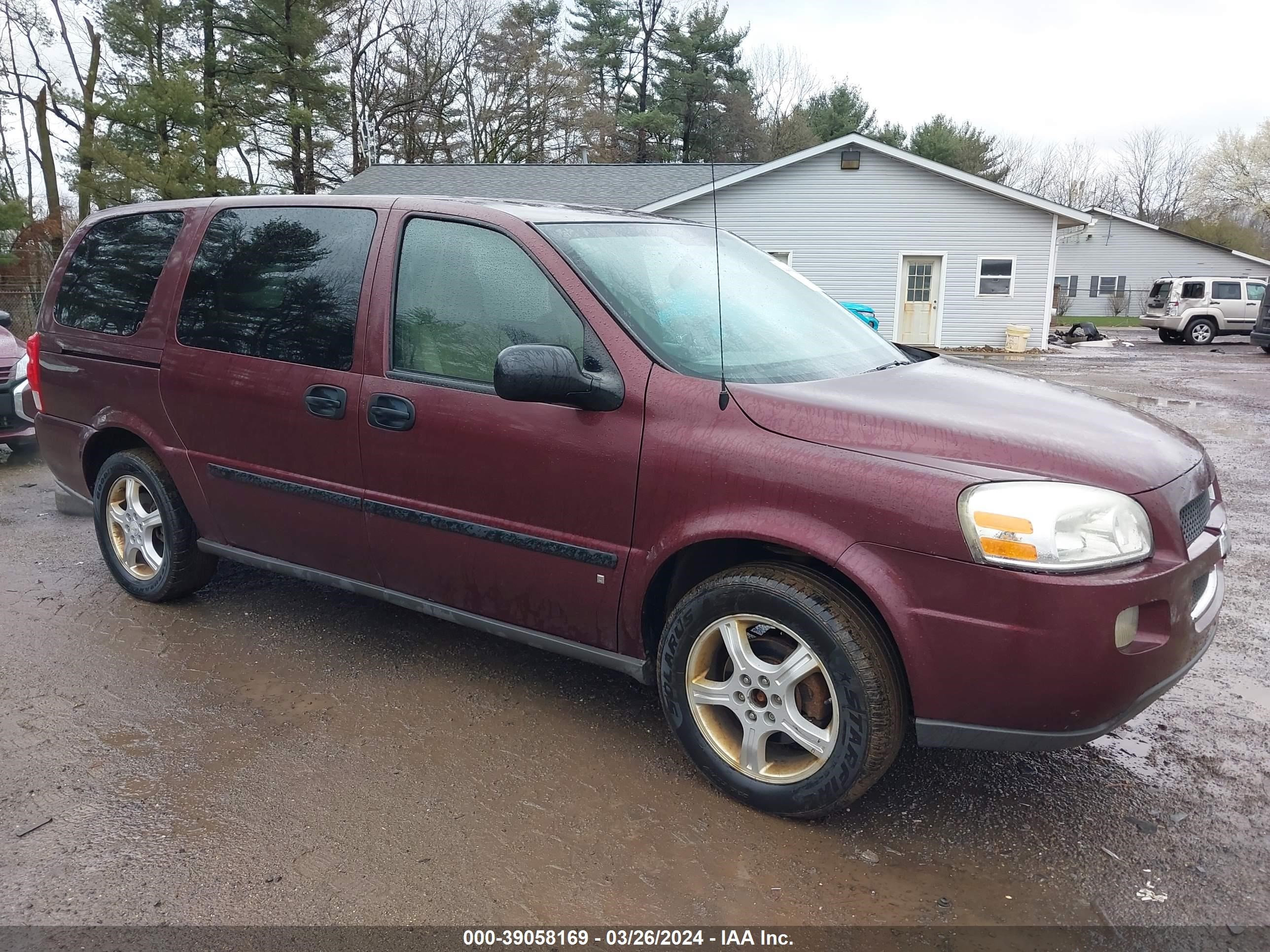 CHEVROLET UPLANDER 2008 1gndv23198d128882