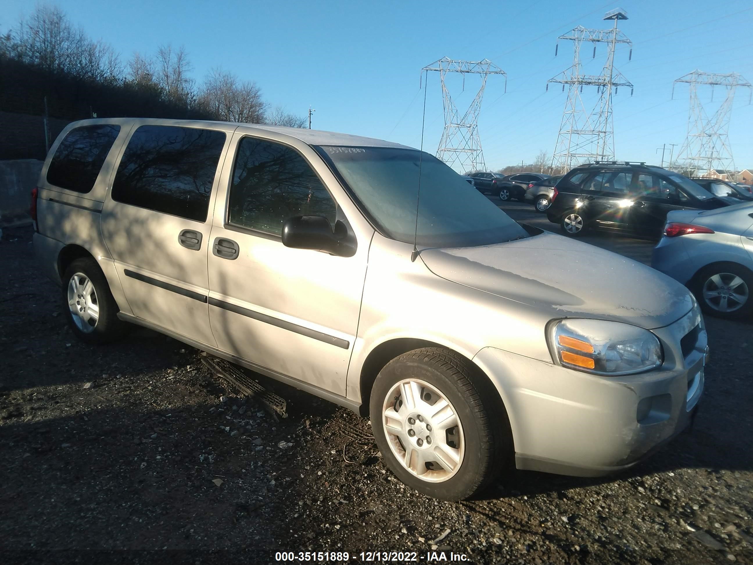 CHEVROLET UPLANDER 2008 1gndv23w58d176438