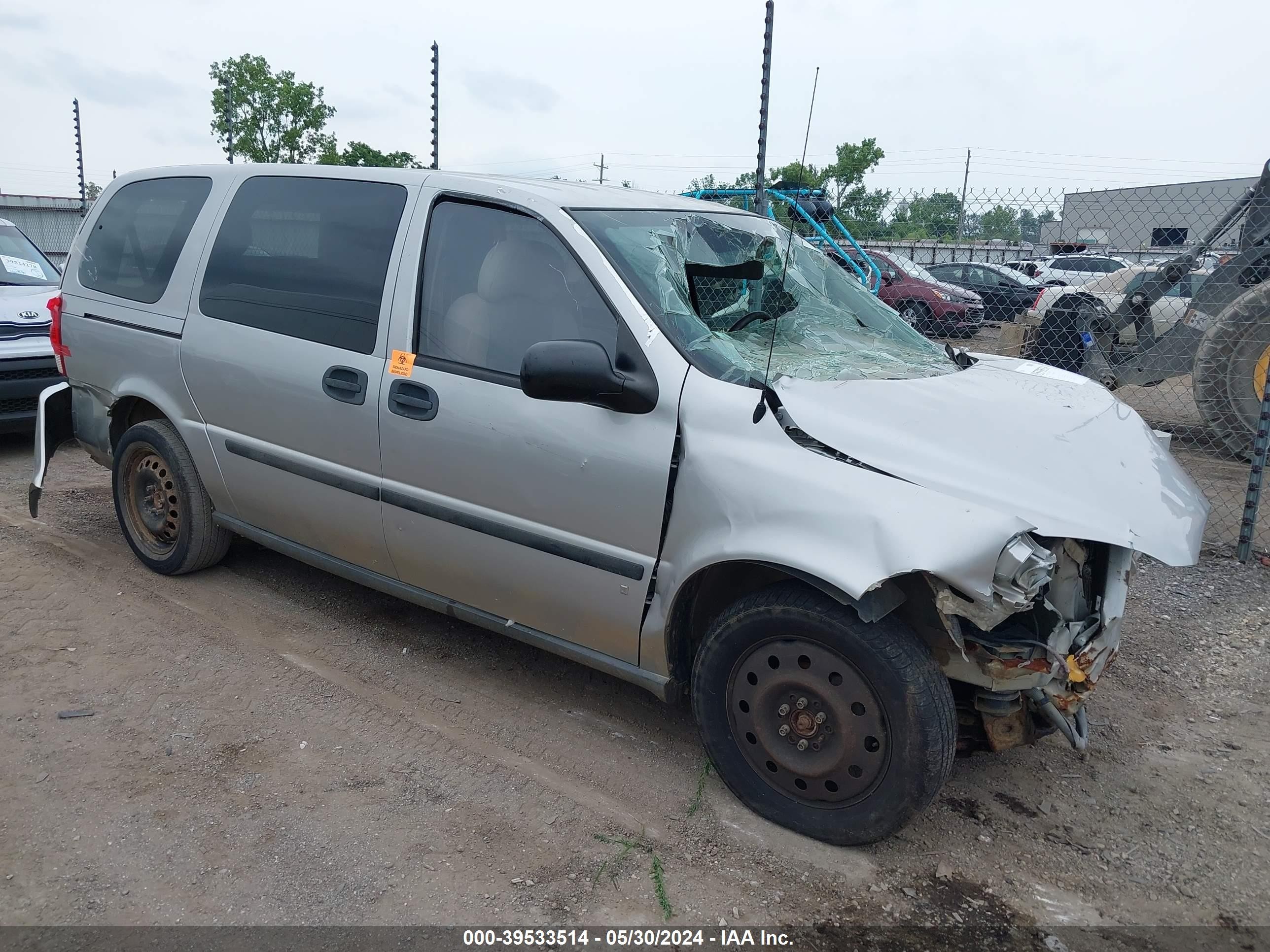 CHEVROLET UPLANDER 2008 1gndv23w88d188289