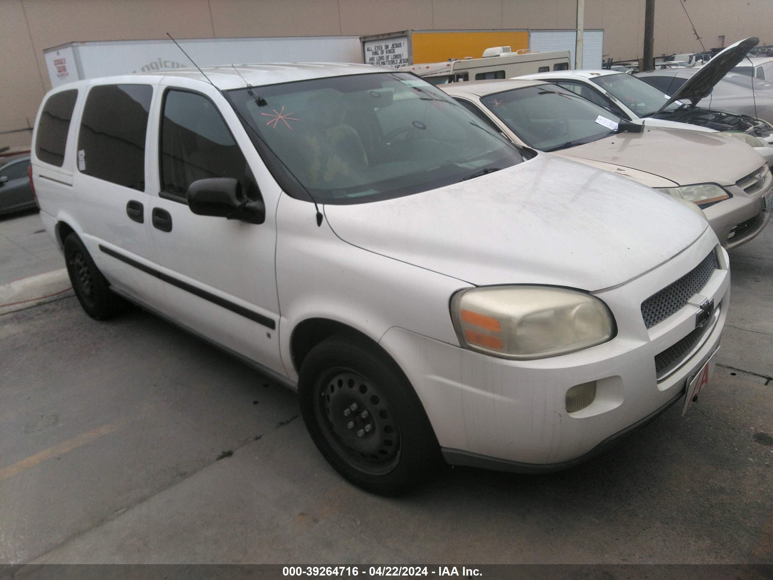 CHEVROLET UPLANDER 2008 1gndv23wx8d134833