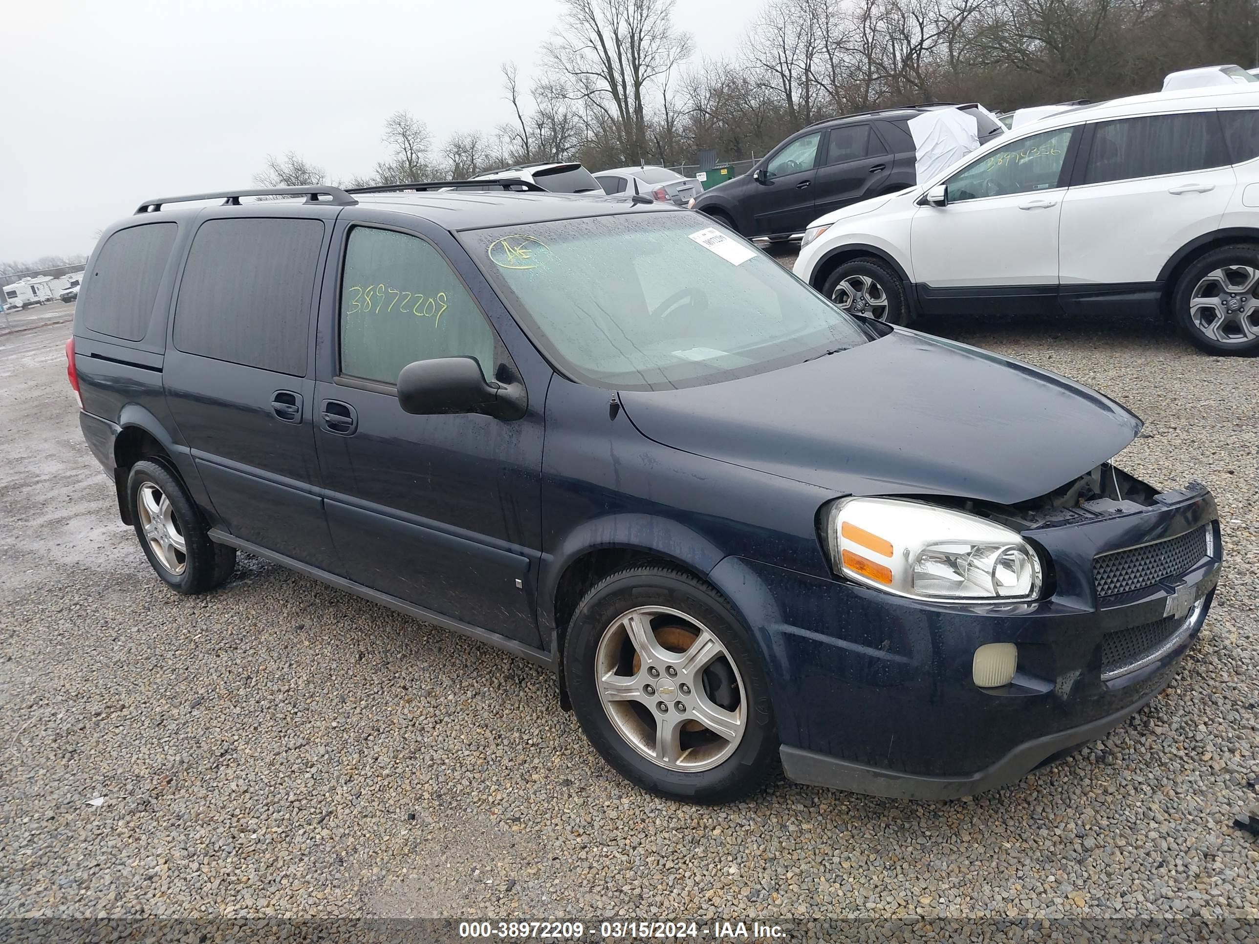 CHEVROLET UPLANDER 2007 1gndv33137d112858