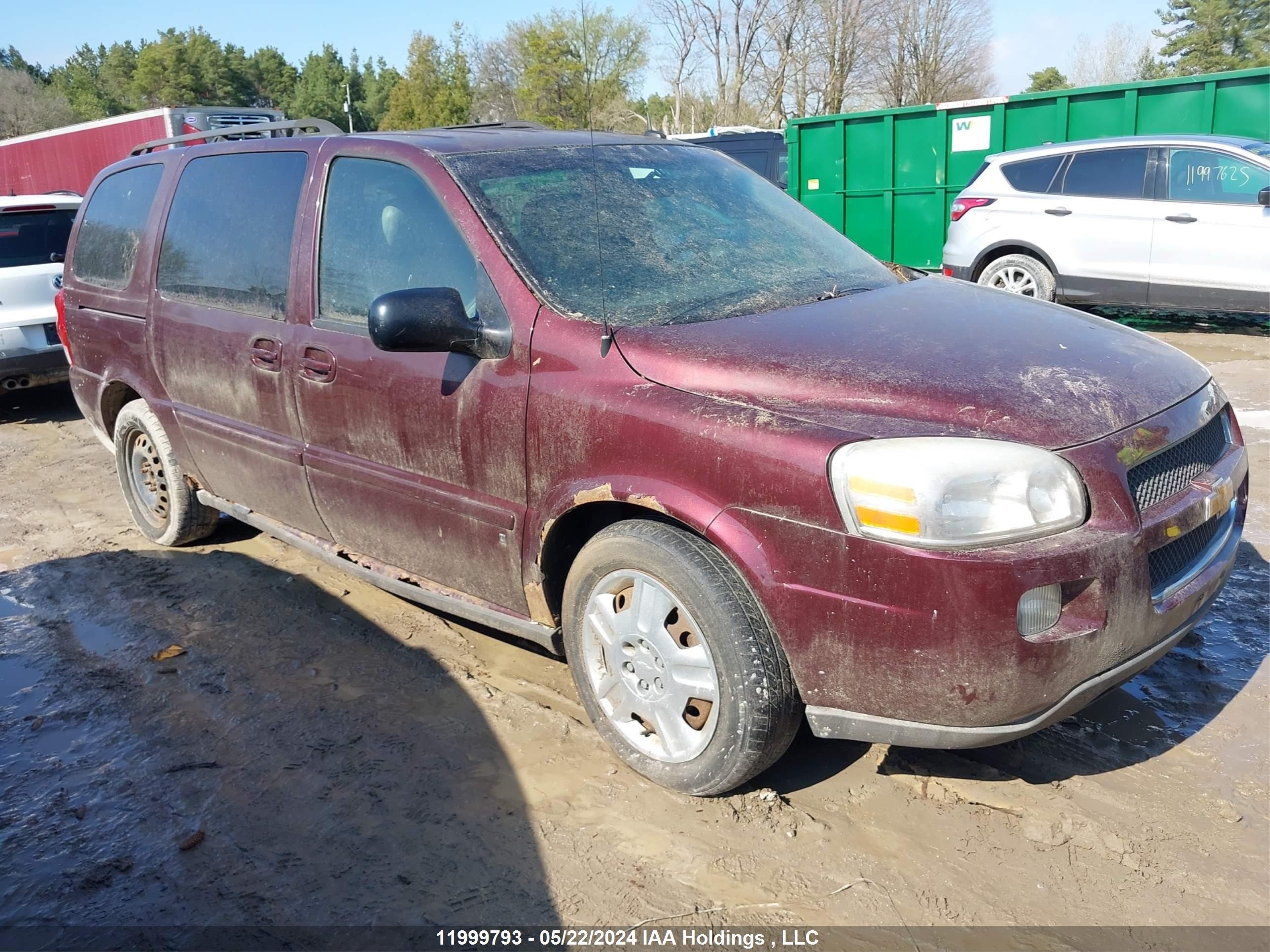 CHEVROLET UPLANDER 2007 1gndv33157d116104