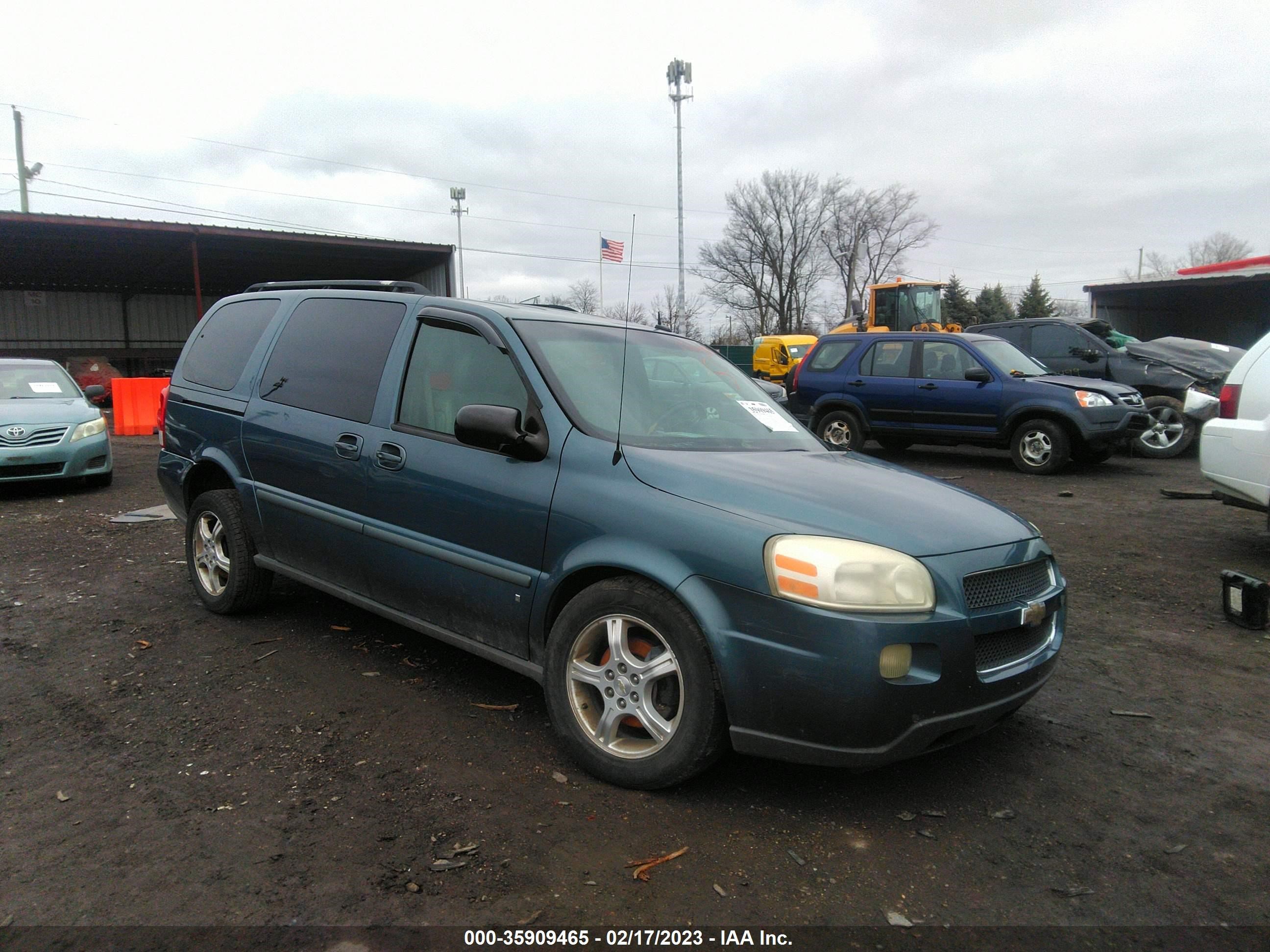 CHEVROLET UPLANDER 2007 1gndv33177d130134