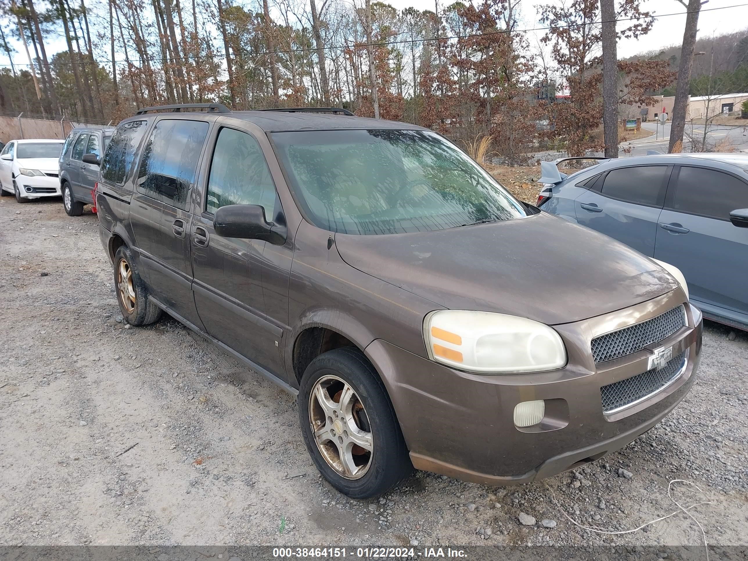 CHEVROLET UPLANDER 2007 1gndv33187d170383